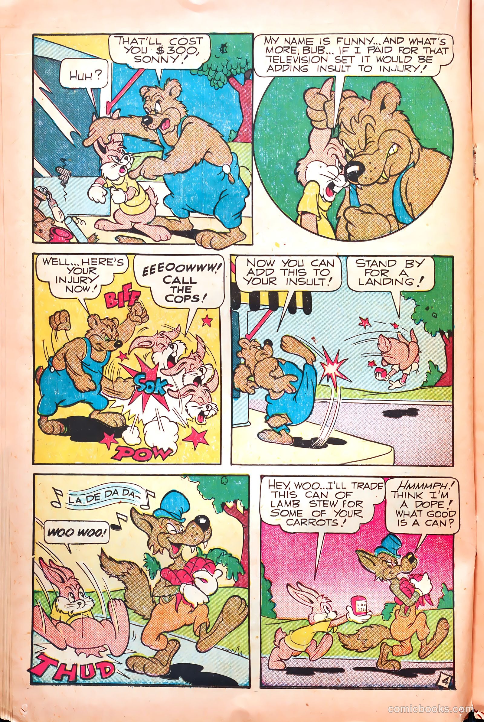 Monkeyshines Comics #23 (1948) — page 22 of 52