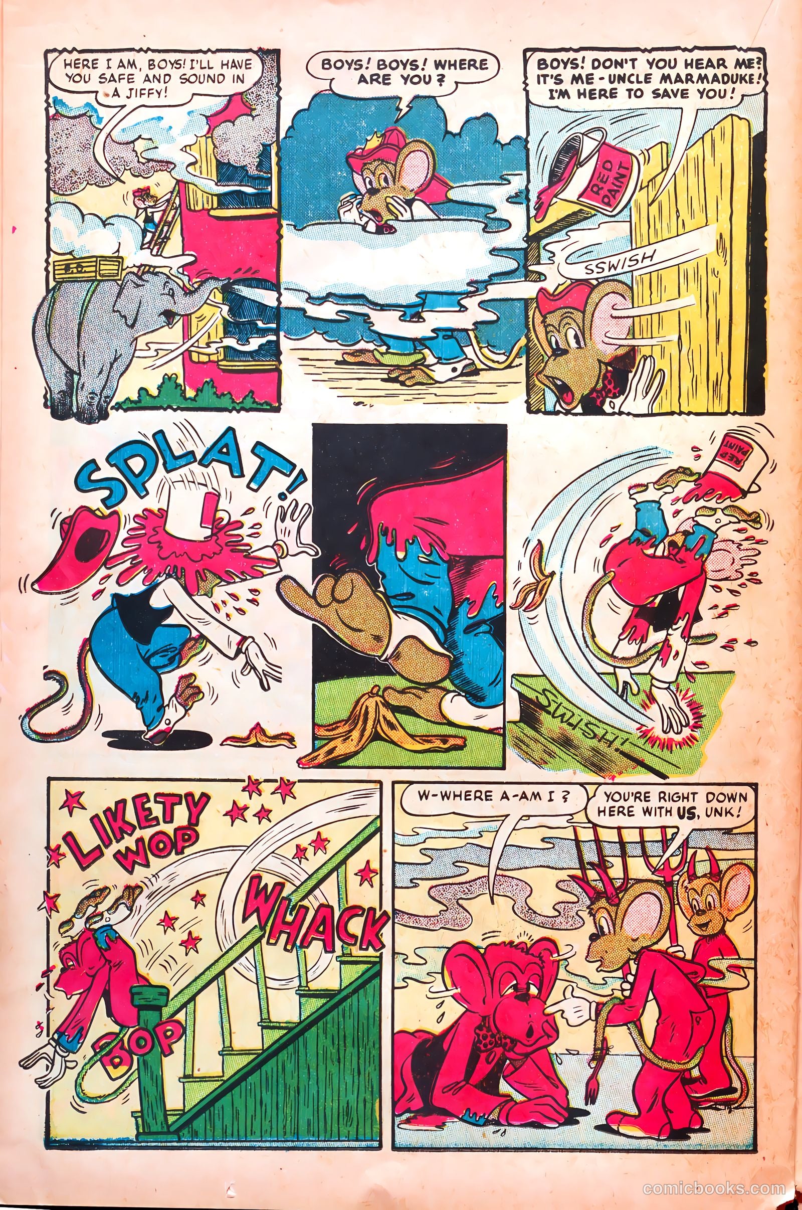 Monkeyshines Comics #23 (1948) — page 34 of 52