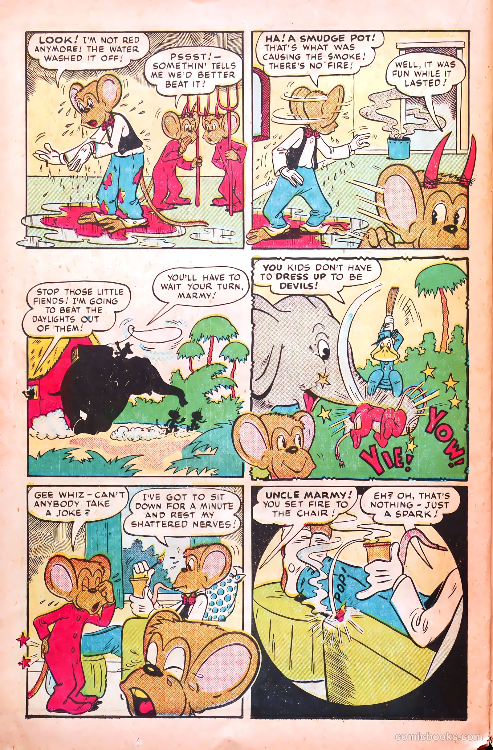 Monkeyshines Comics #23 (1948) — page 36 of 52