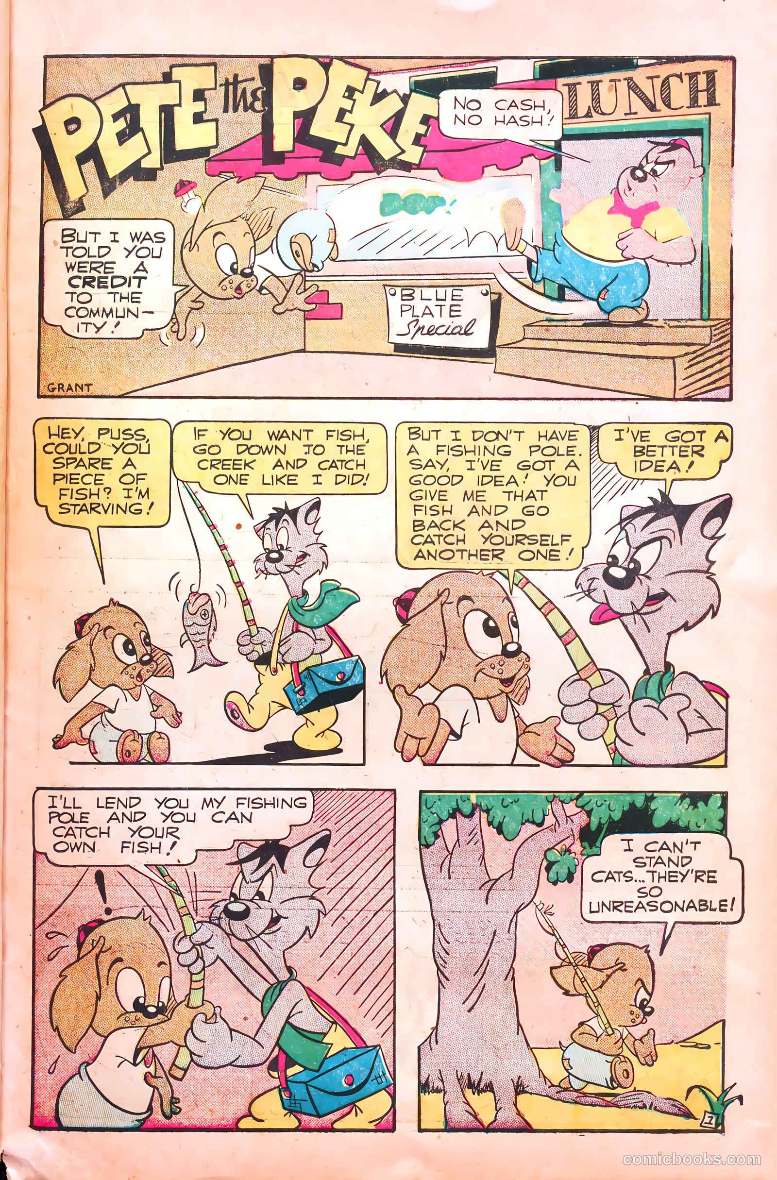 Monkeyshines Comics #23 (1948) — page 39 of 52
