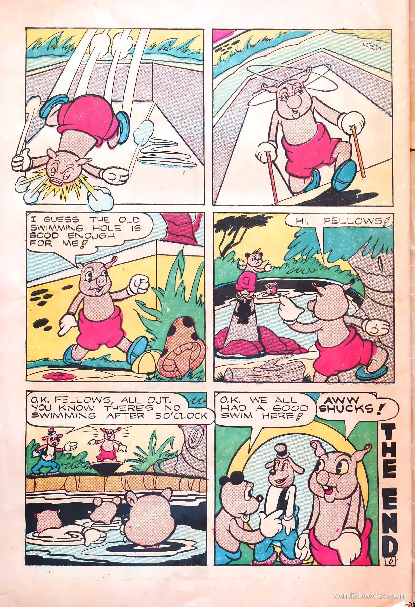 Monkeyshines Comics #23 (1948) — page 50 of 52