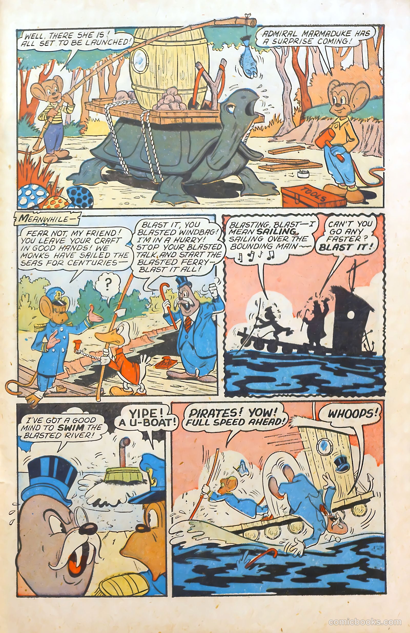 Monkeyshines Comics #24 (1949) — page 31 of 36