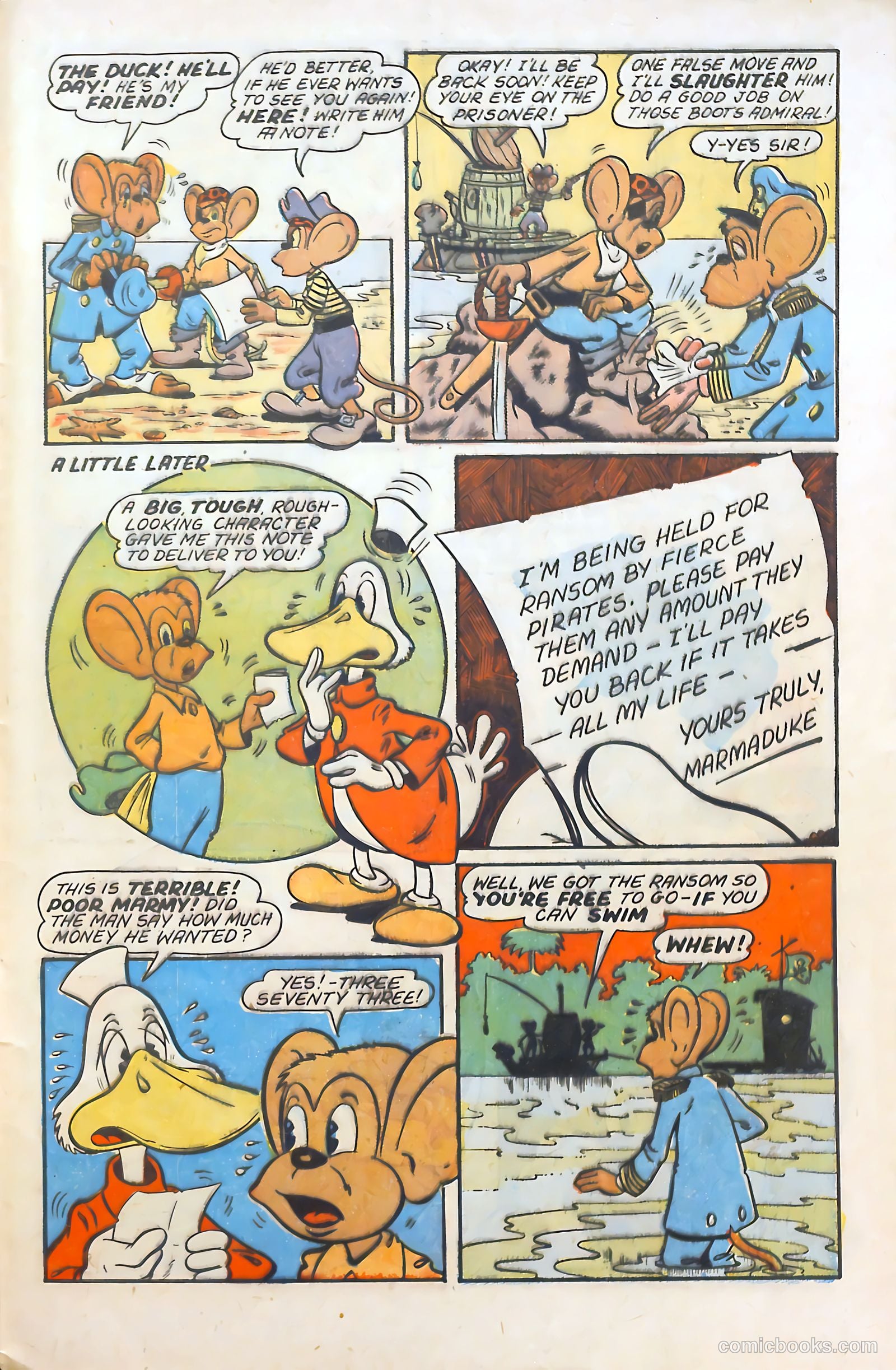 Monkeyshines Comics #24 (1949) — page 33 of 36