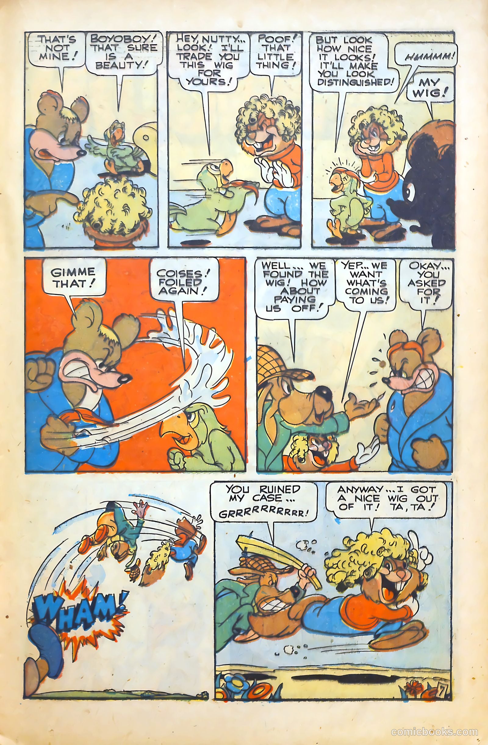 Monkeyshines Comics #25 (1949) — page 17 of 36