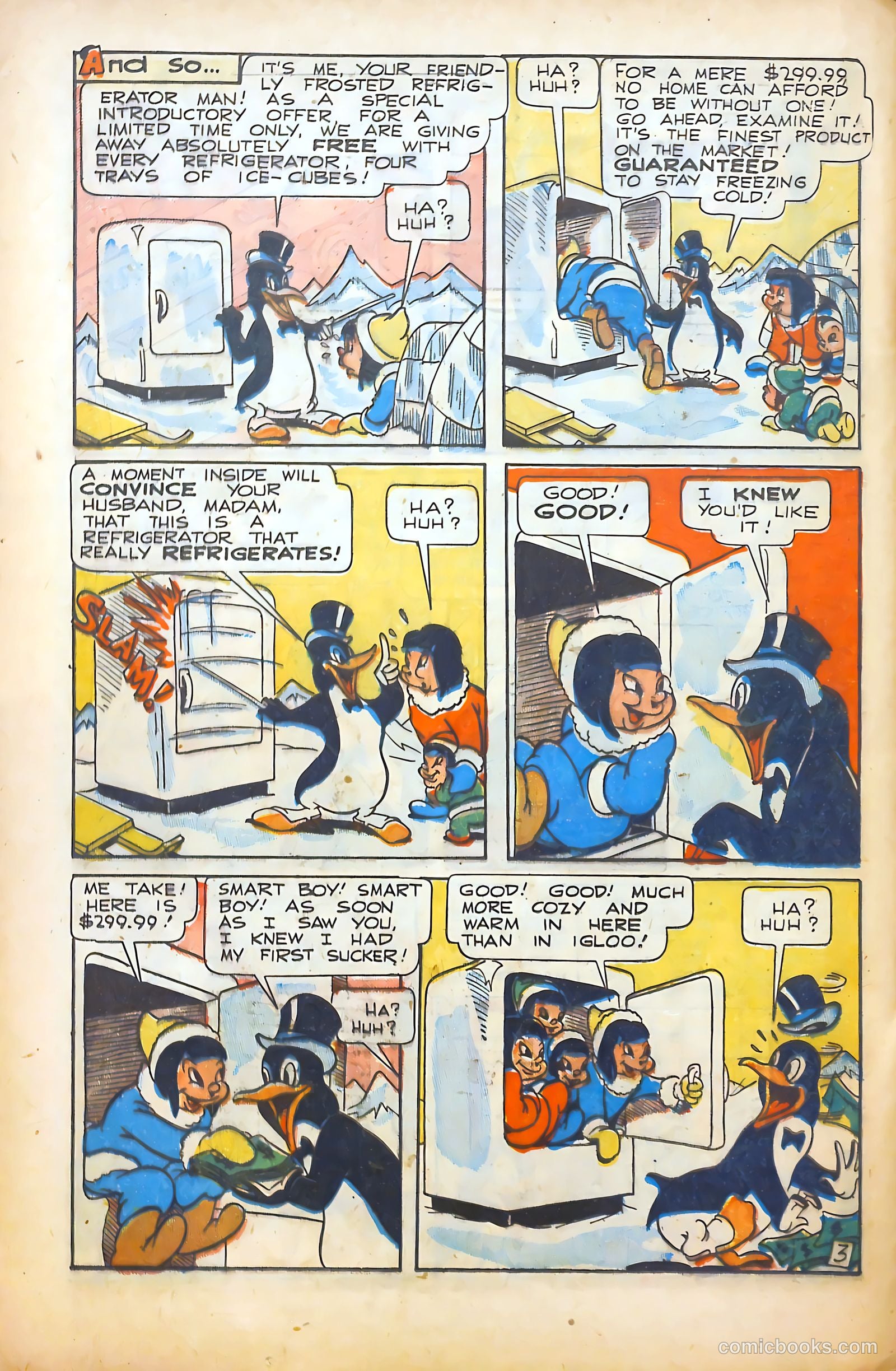 Monkeyshines Comics #25 (1949) — page 20 of 36