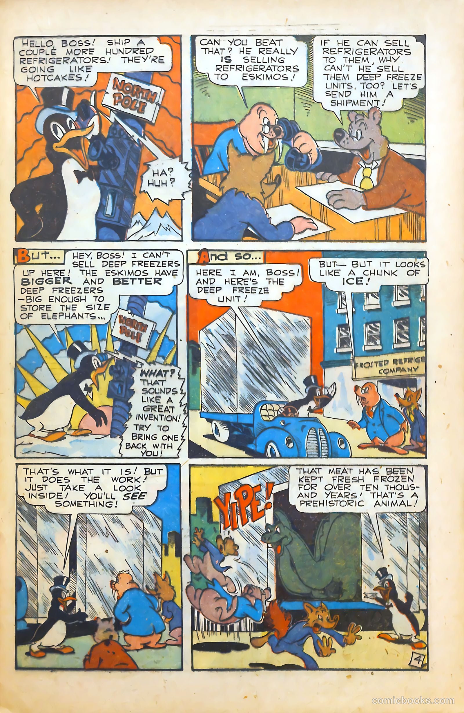 Monkeyshines Comics #25 (1949) — page 21 of 36