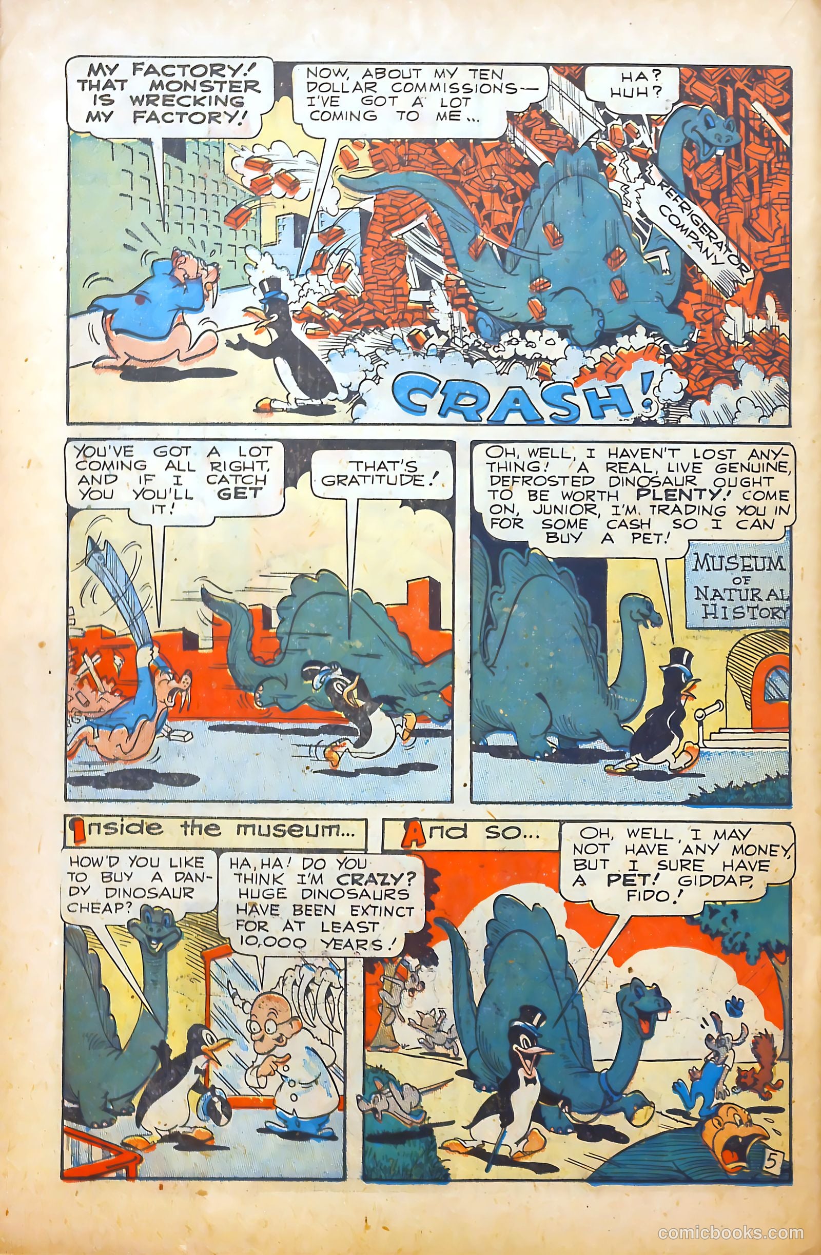 Monkeyshines Comics #25 (1949) — page 22 of 36