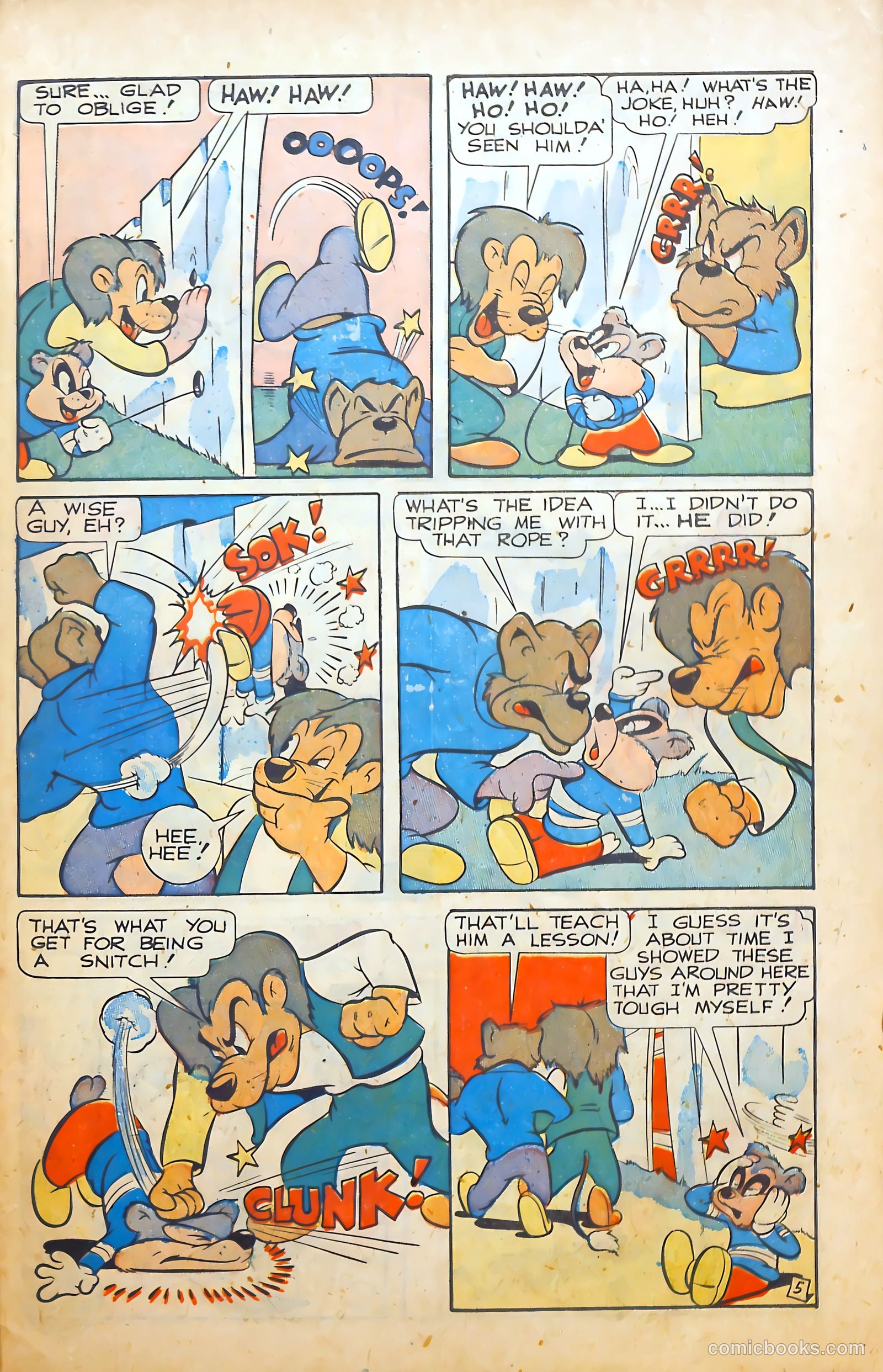 Monkeyshines Comics #25 (1949) — page 27 of 36