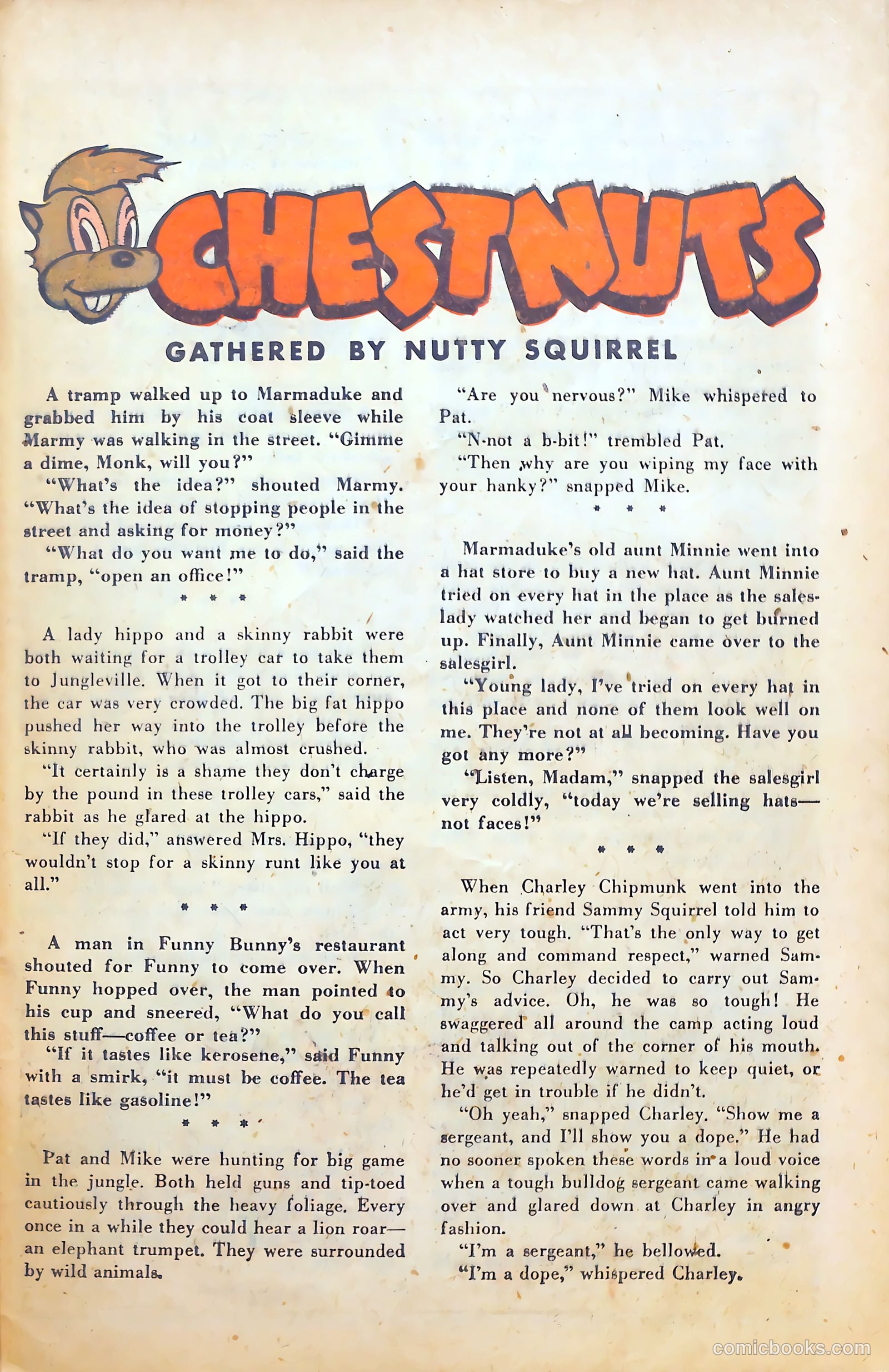 Monkeyshines Comics #25 (1949) — page 29 of 36