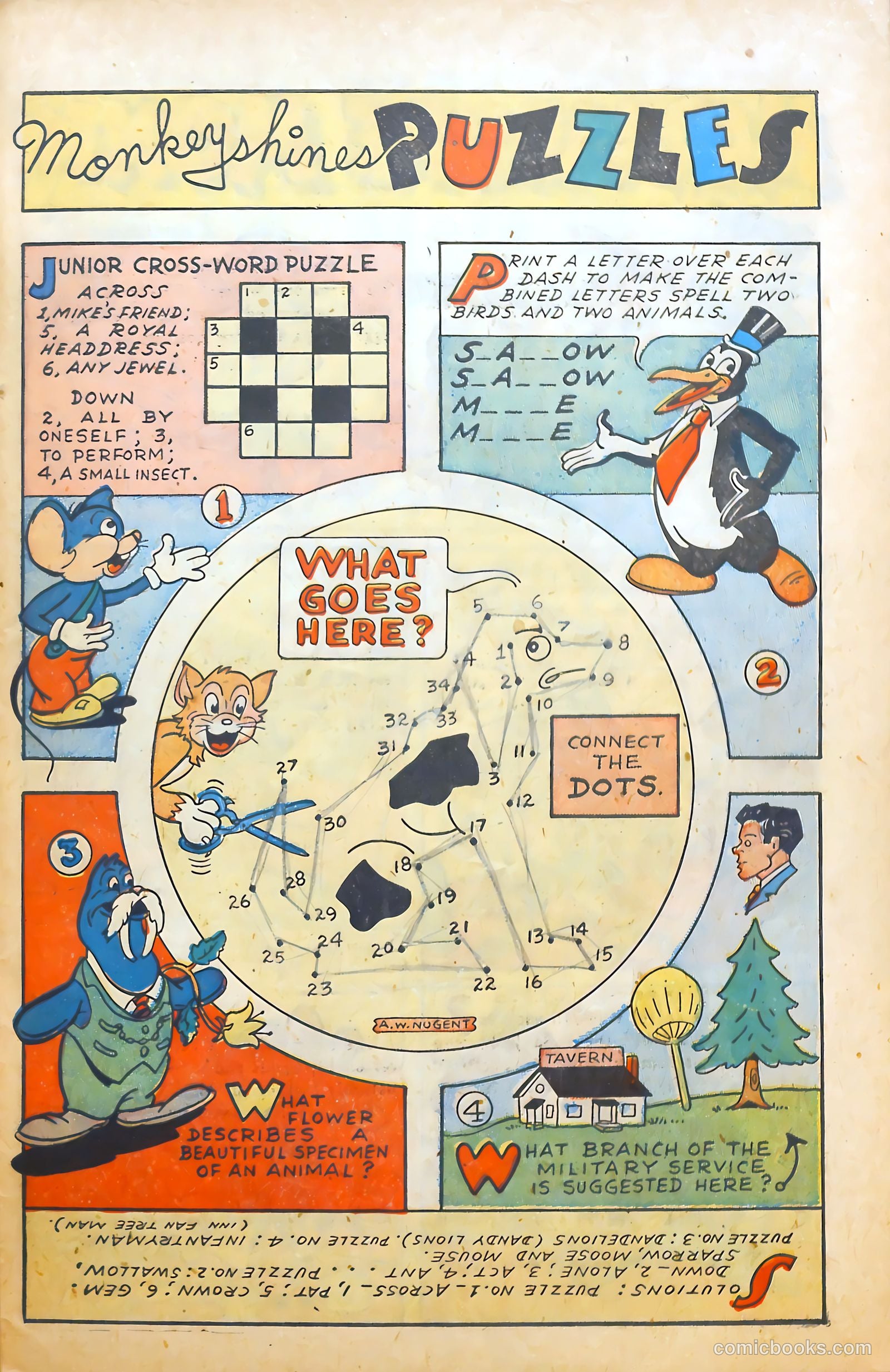 Monkeyshines Comics #25 (1949) — page 31 of 36