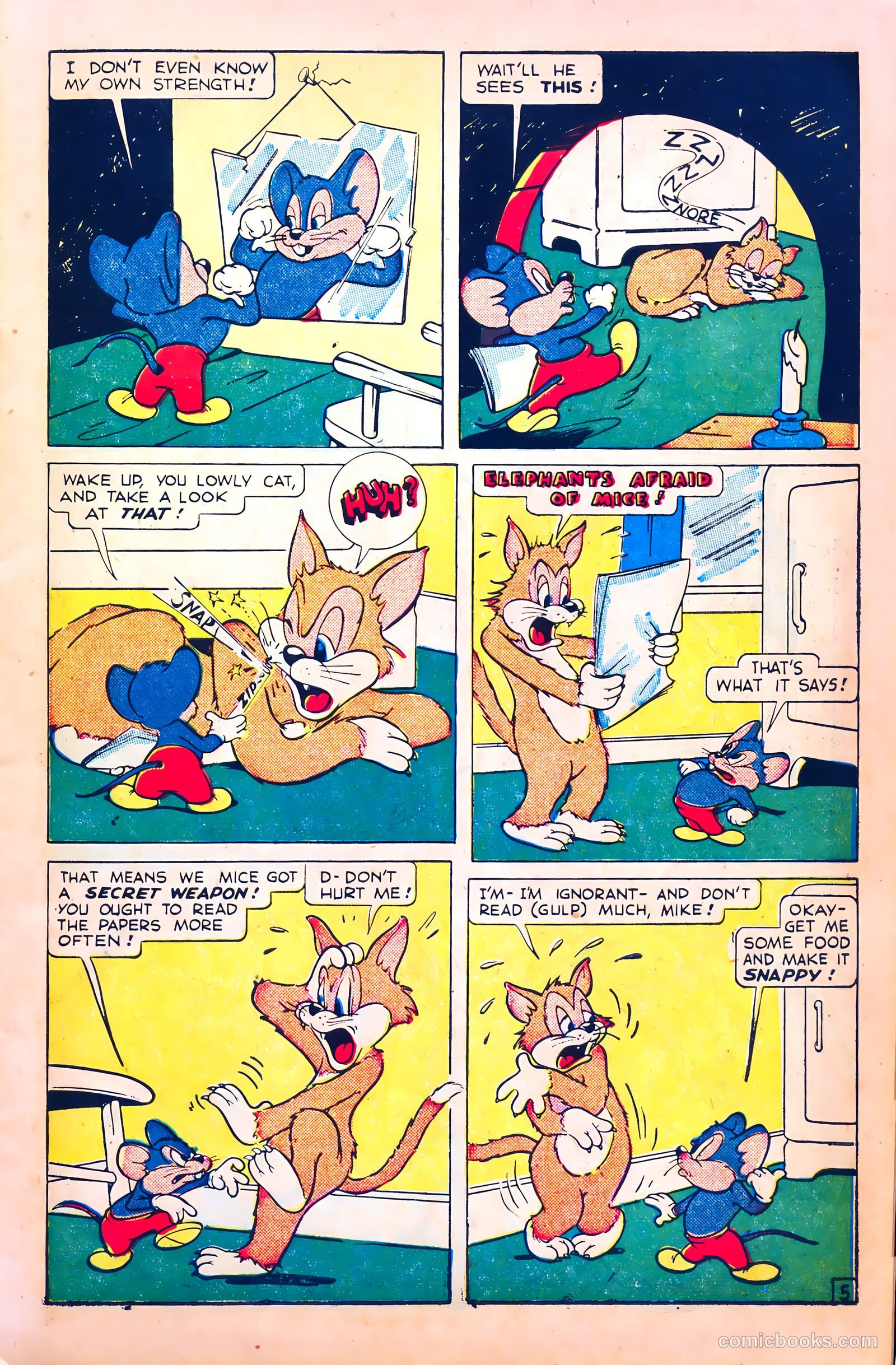 Monkeyshines Comics #26 (1949) — page 7 of 36