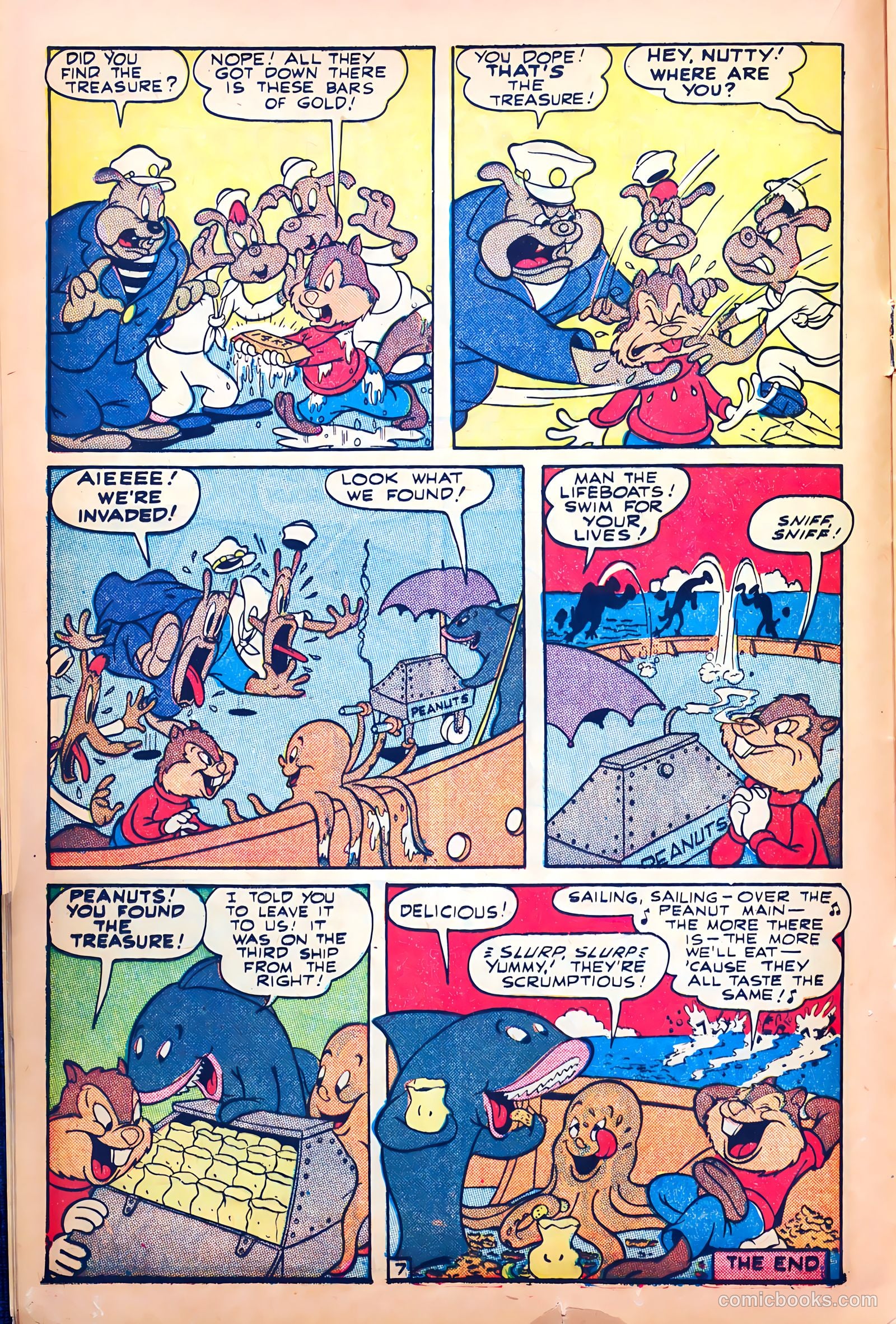 Monkeyshines Comics #26 (1949) — page 16 of 36
