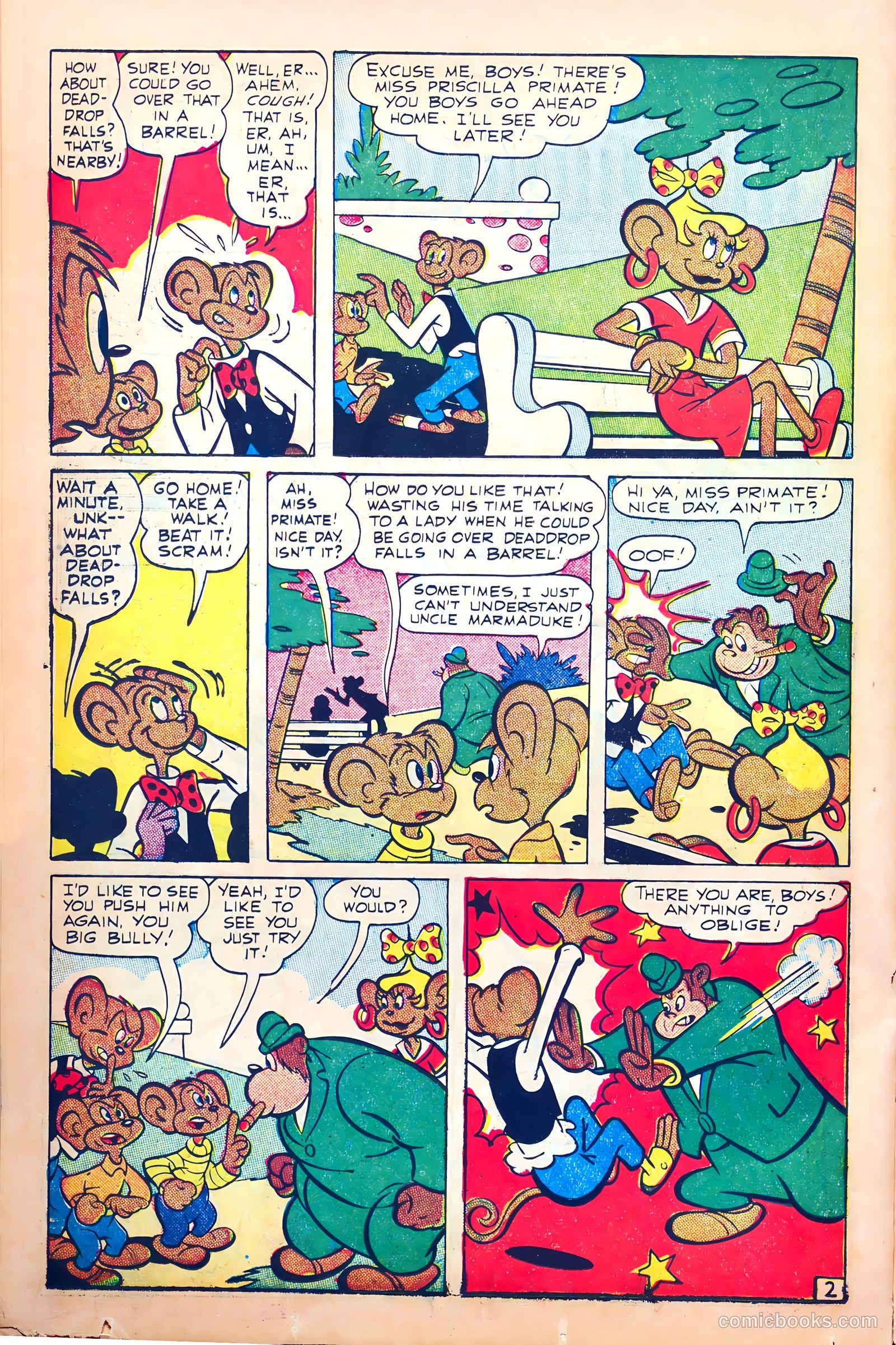 Monkeyshines Comics #26 (1949) — page 22 of 36