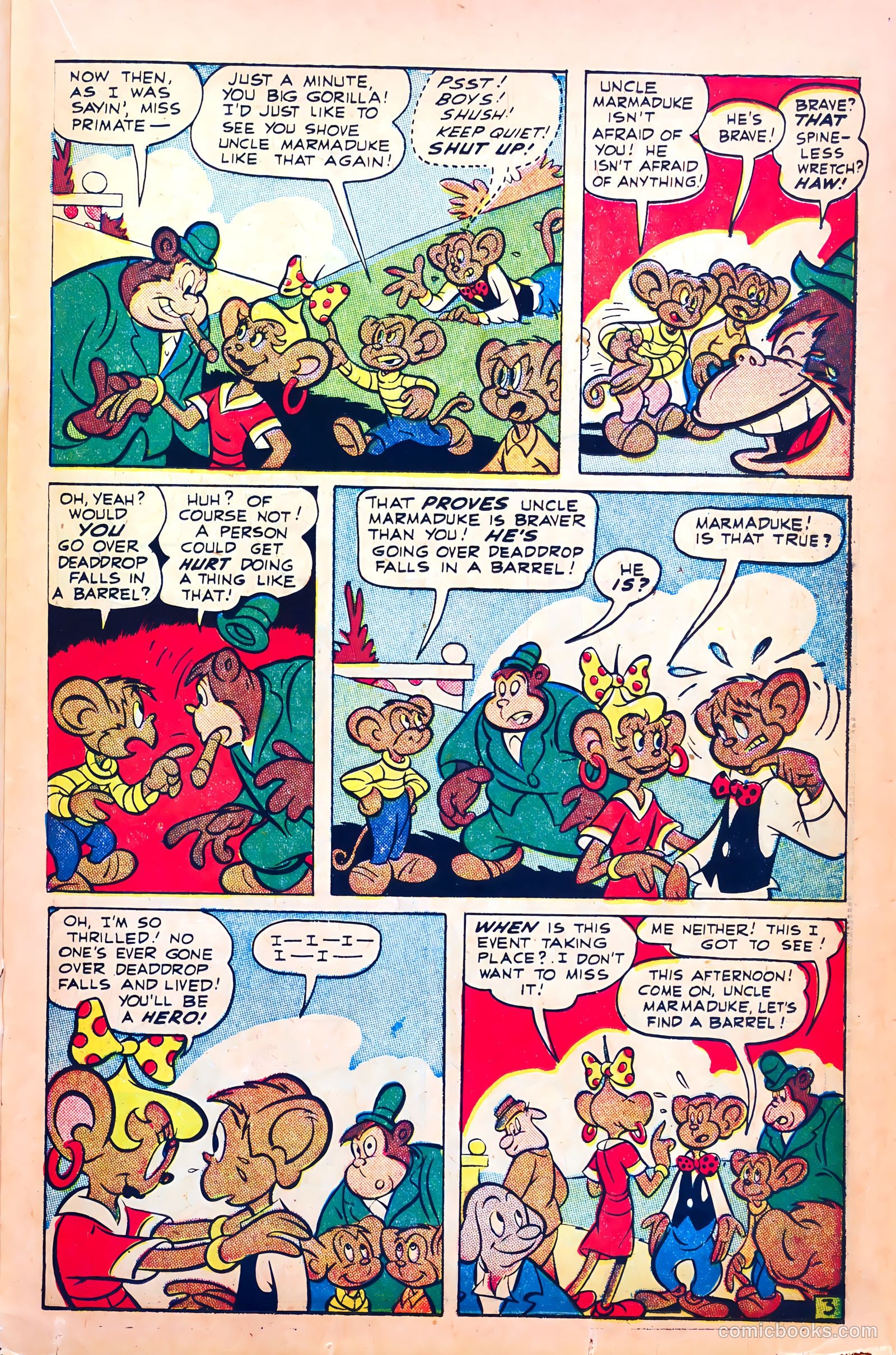 Monkeyshines Comics #26 (1949) — page 23 of 36
