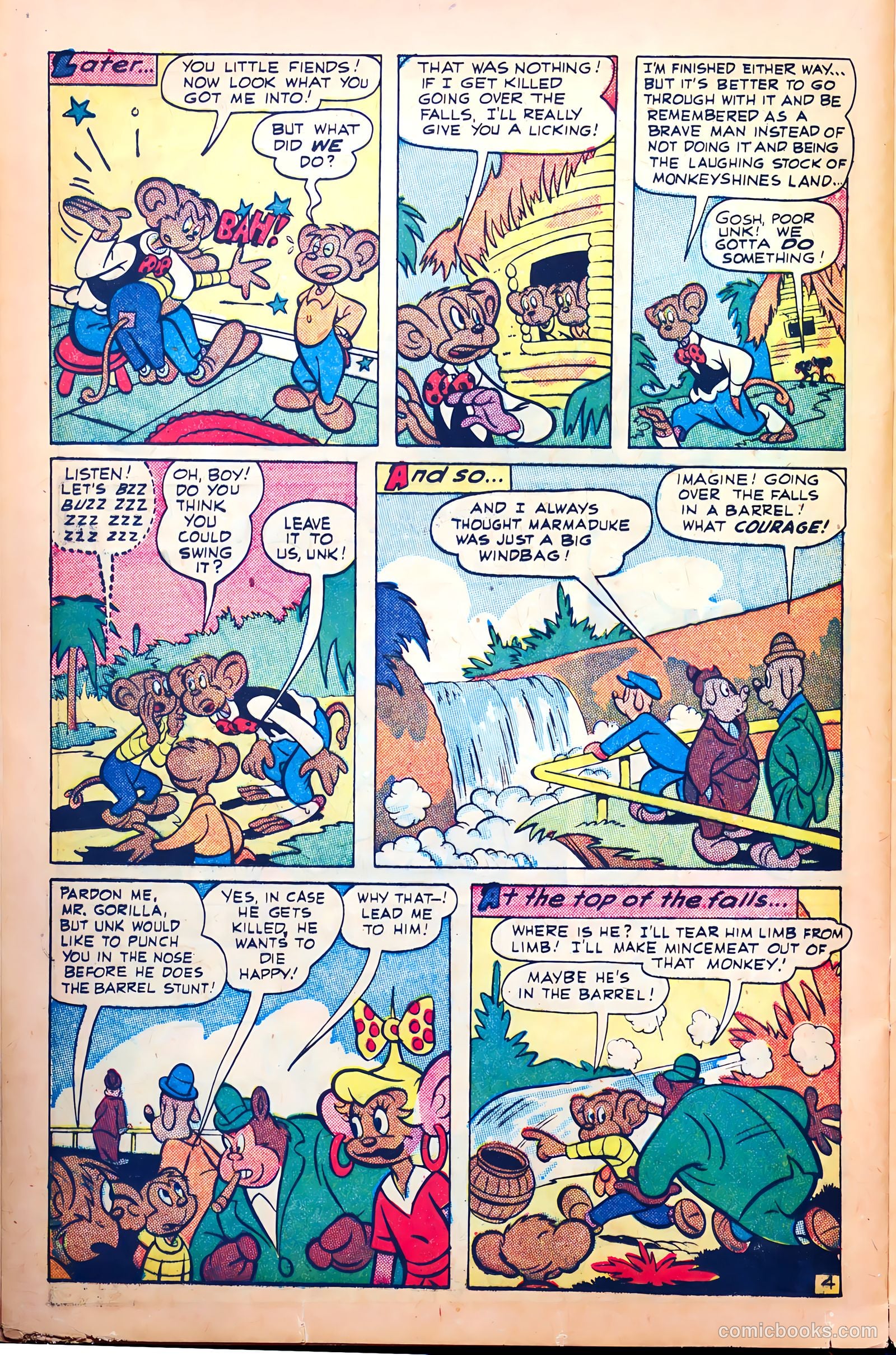 Monkeyshines Comics #26 (1949) — page 24 of 36