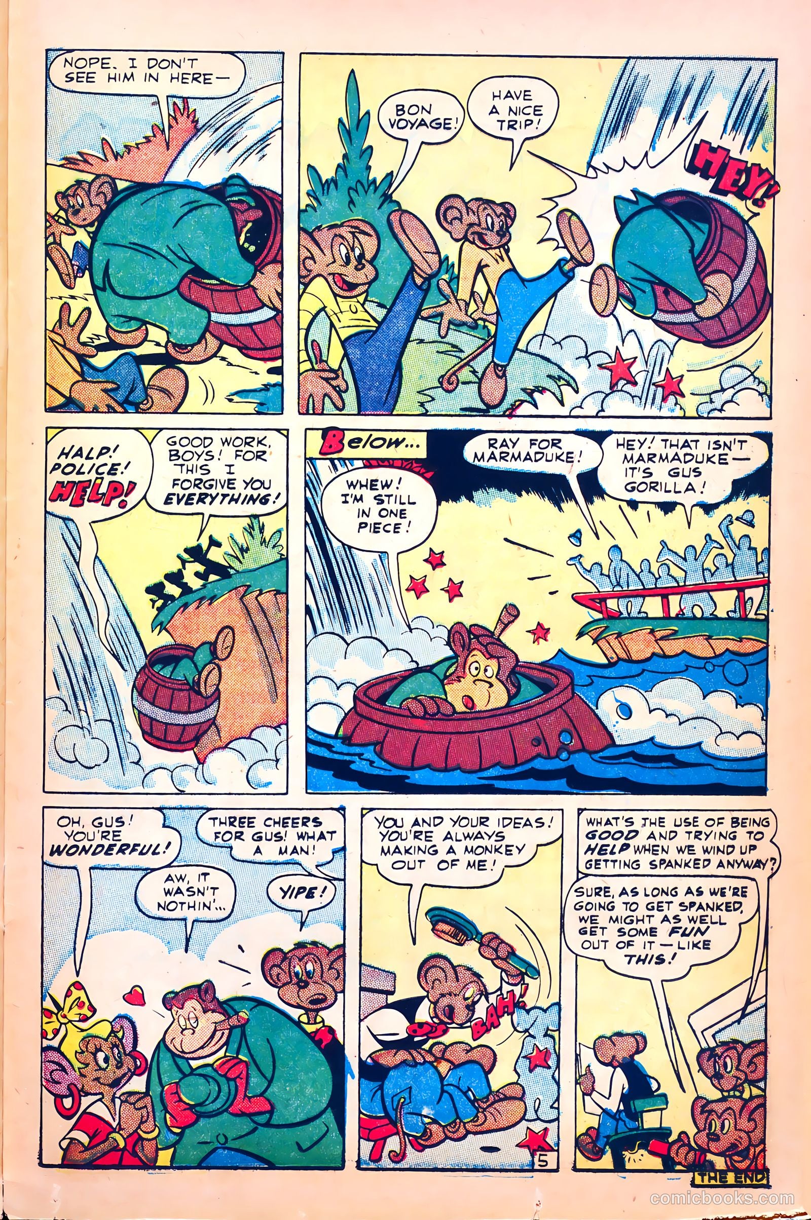 Monkeyshines Comics #26 (1949) — page 25 of 36