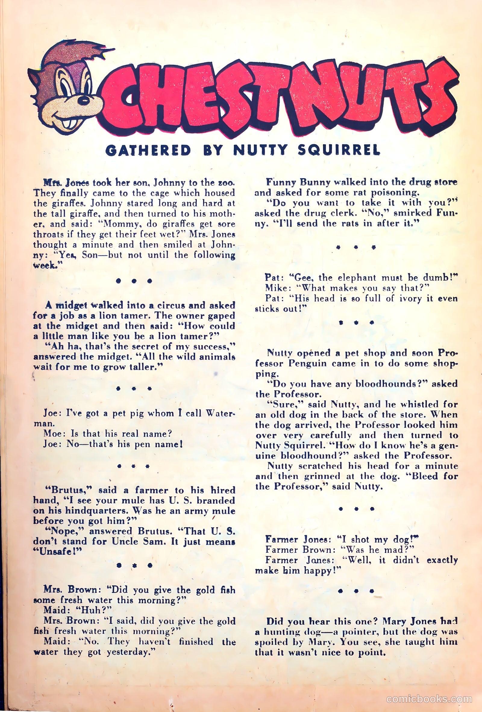 Monkeyshines Comics #26 (1949) — page 26 of 36