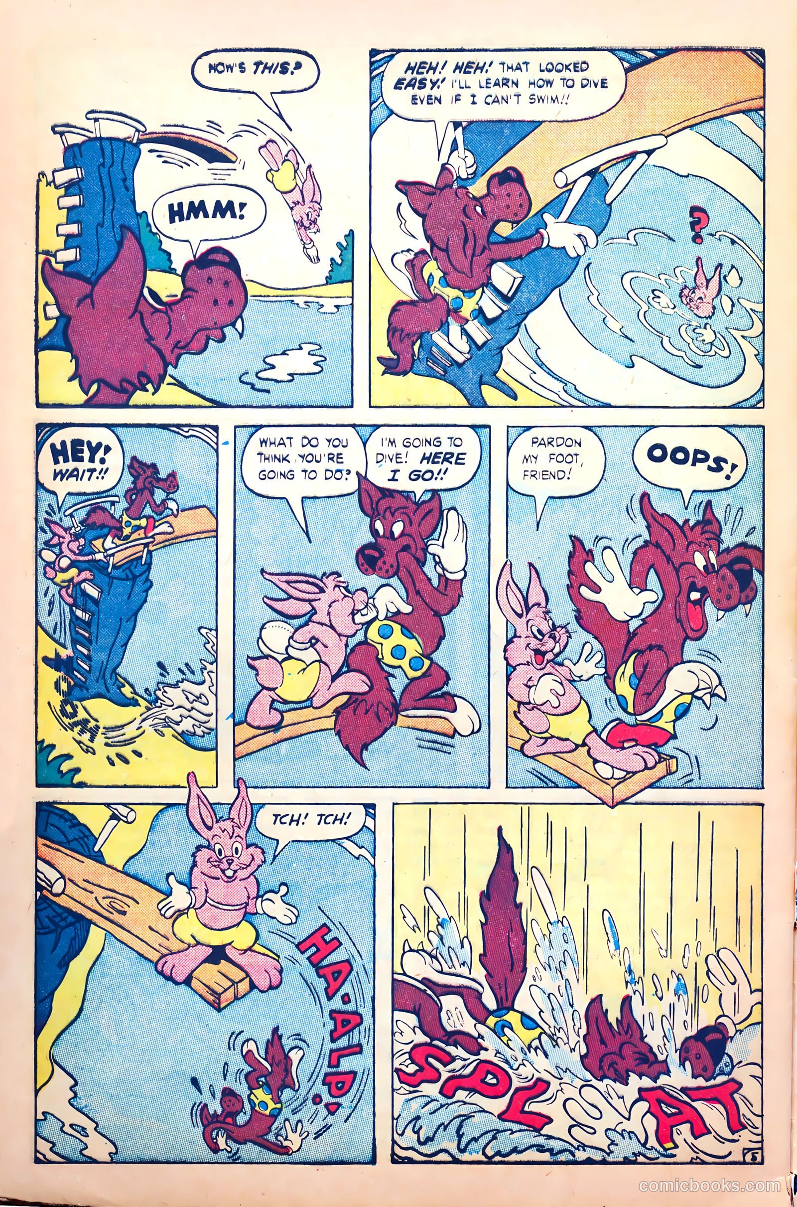 Monkeyshines Comics #26 (1949) — page 32 of 36
