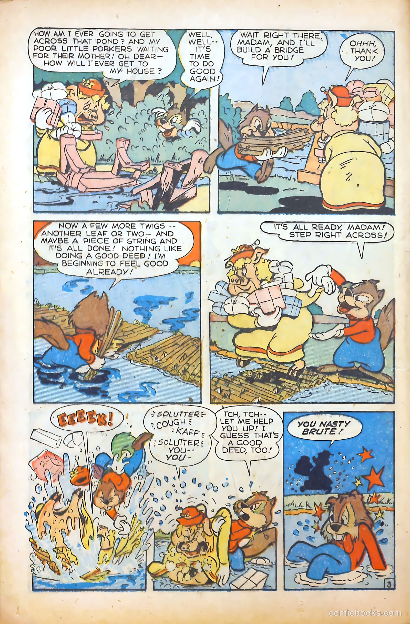 Monkeyshines Comics #27 (1949) — page 12 of 36