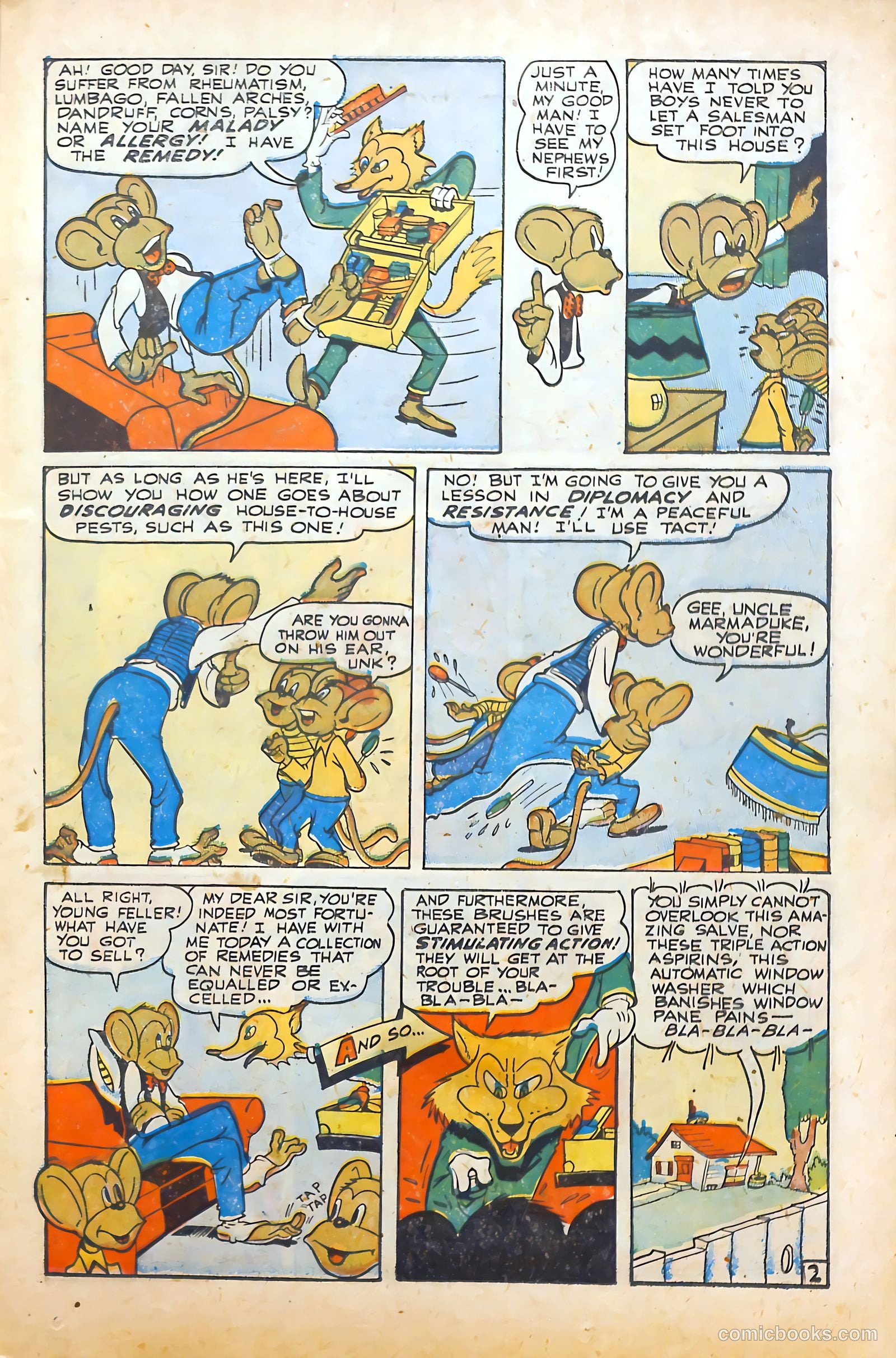 Monkeyshines Comics #27 (1949) — page 23 of 36