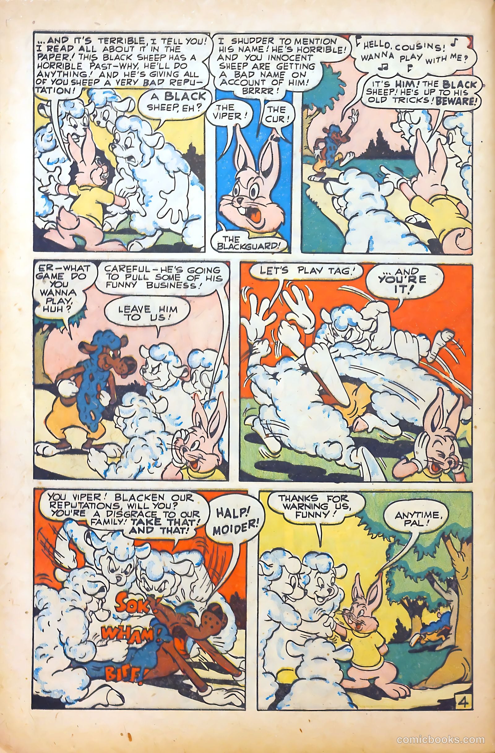 Monkeyshines Comics #27 (1949) — page 32 of 36