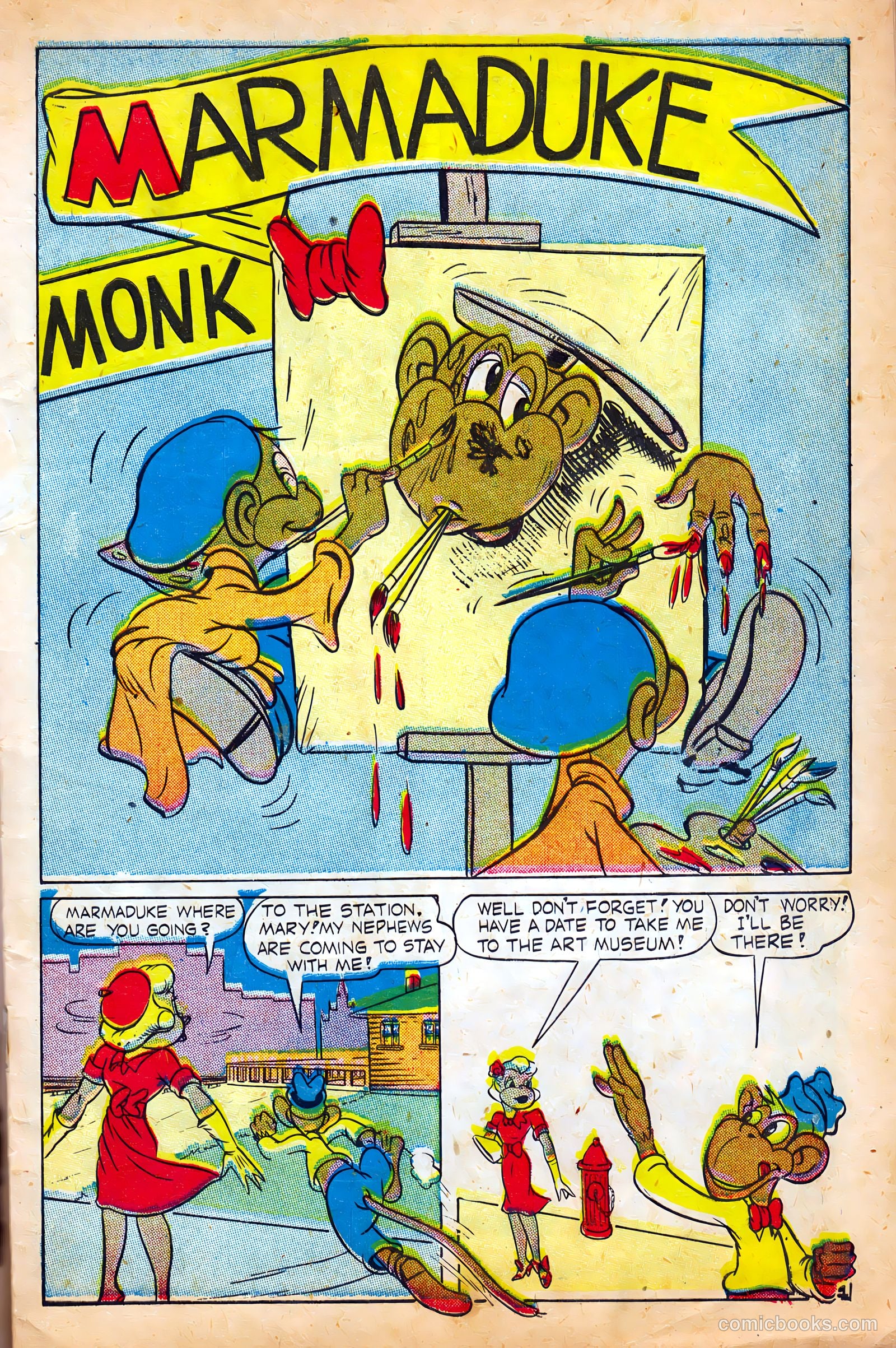 Monkeyshines Comics #3 (1945) — page 3 of 52