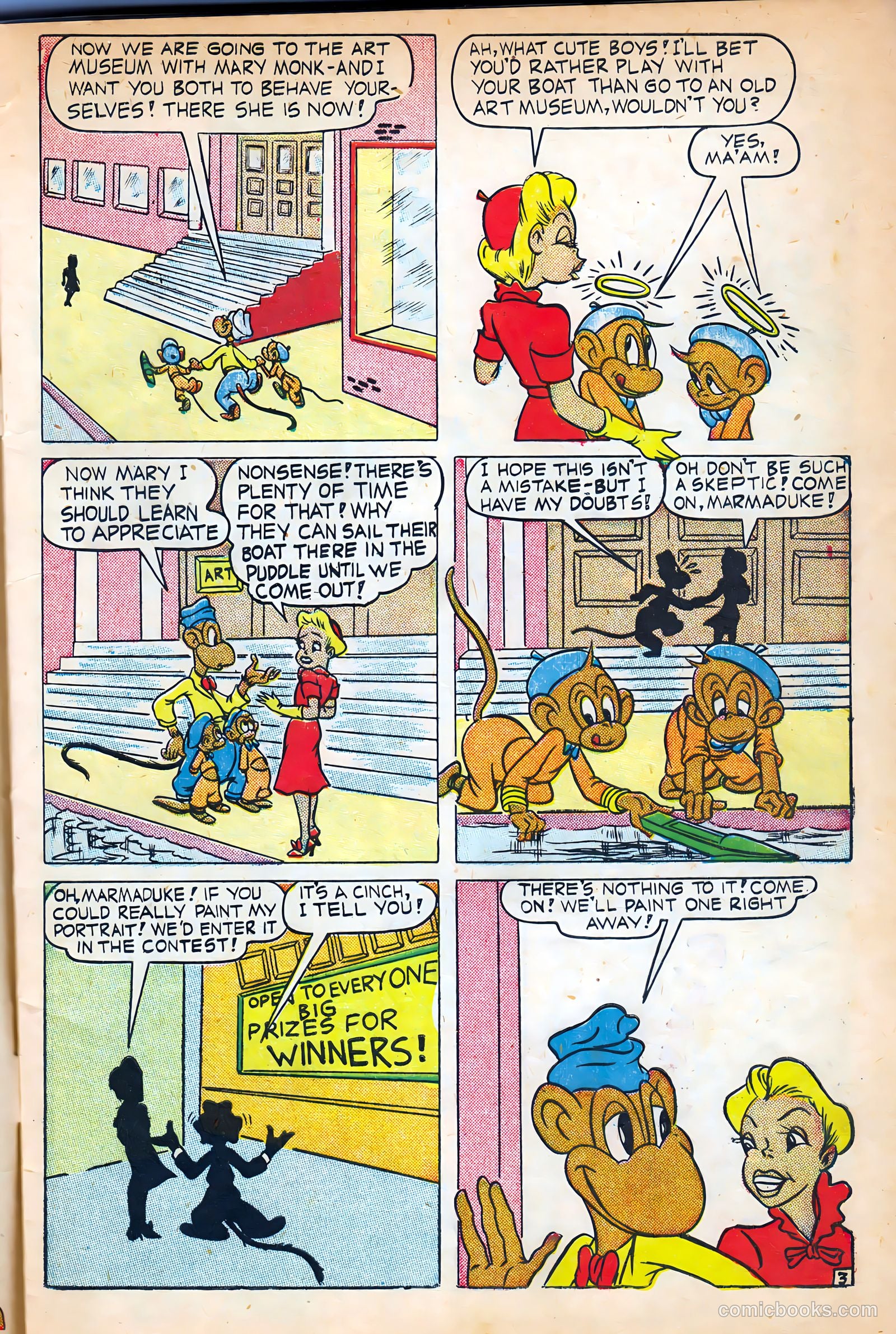 Monkeyshines Comics #3 (1945) — page 5 of 52