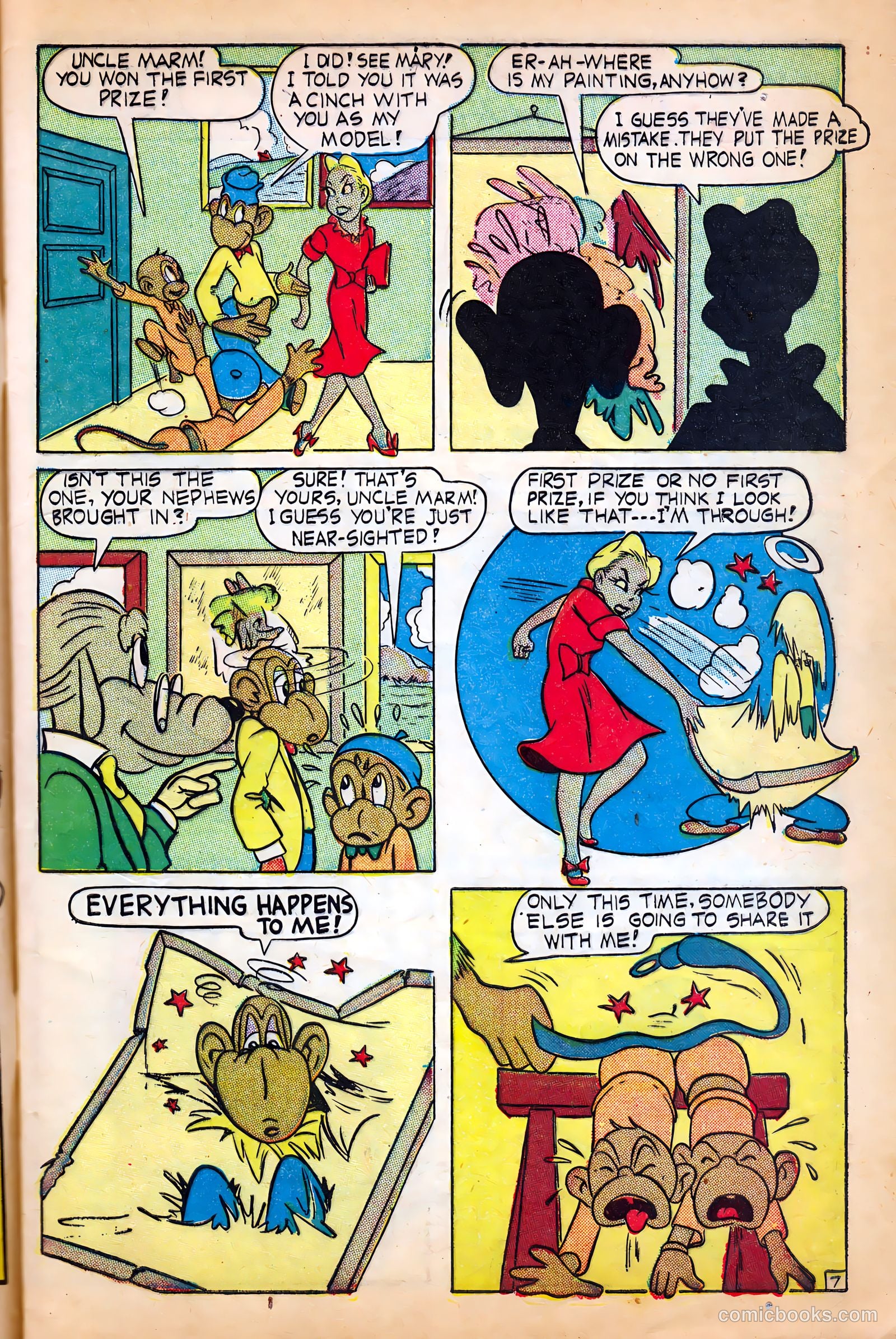 Monkeyshines Comics #3 (1945) — page 9 of 52