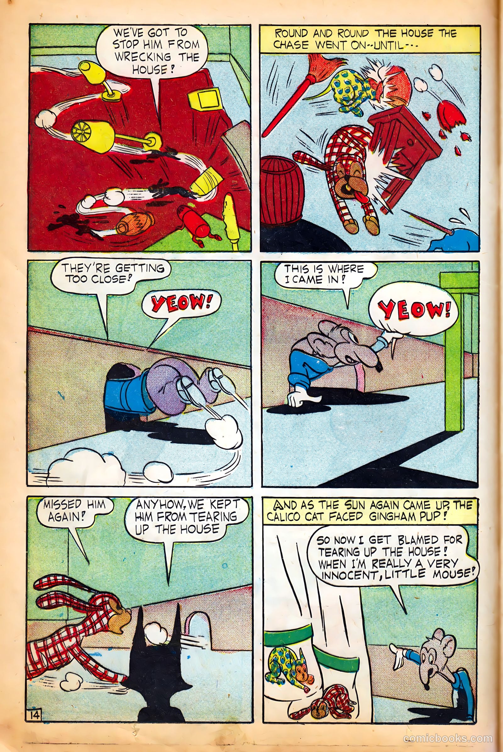 Monkeyshines Comics #3 (1945) — page 16 of 52