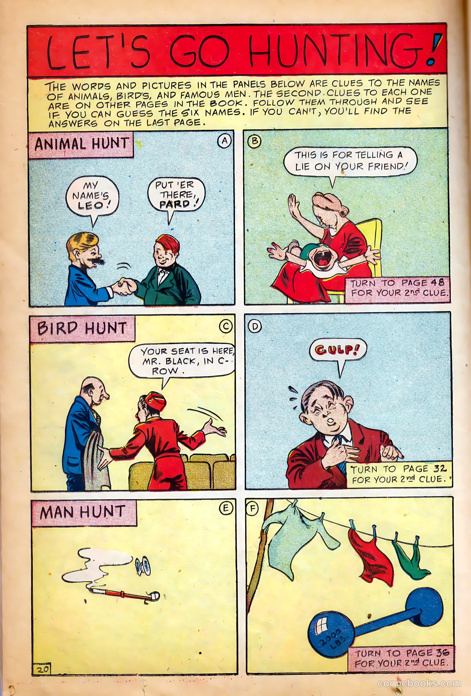 Monkeyshines Comics #3 (1945) — page 22 of 52