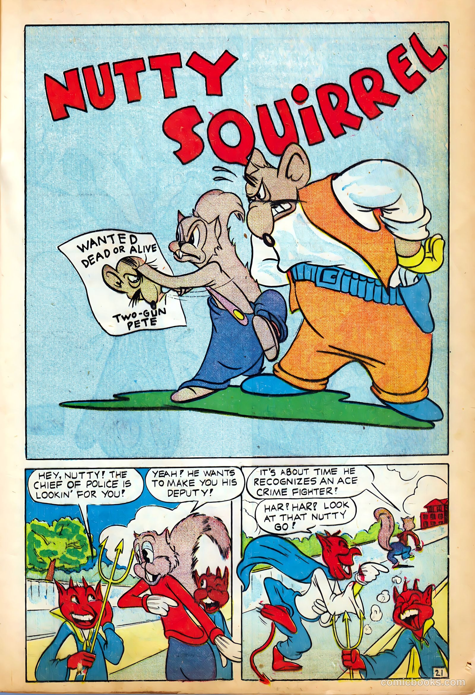 Monkeyshines Comics #3 (1945) — page 23 of 52