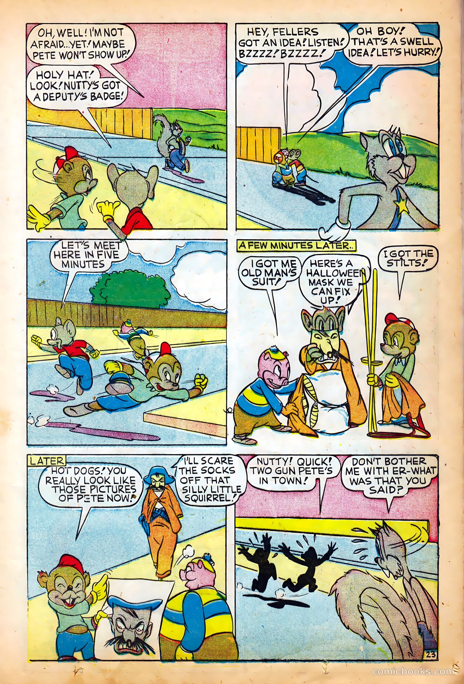 Monkeyshines Comics #3 (1945) — page 25 of 52