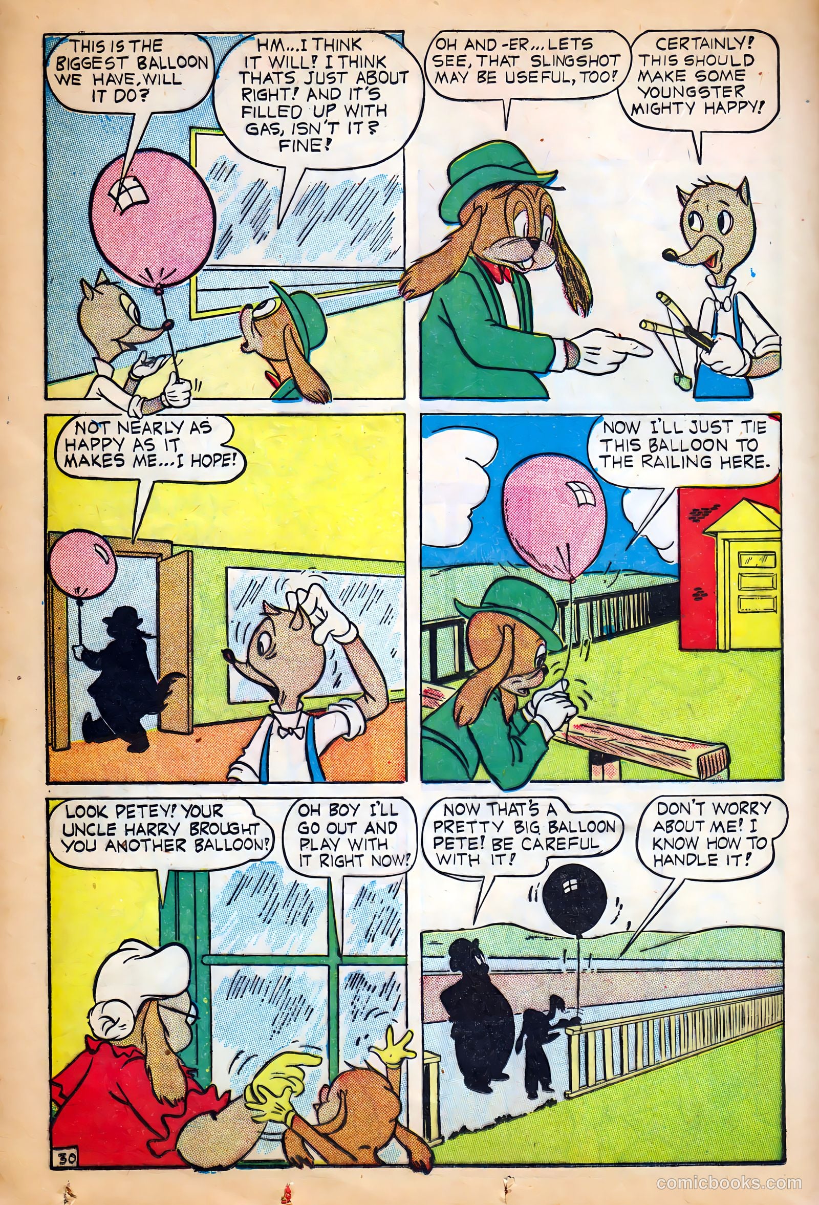 Monkeyshines Comics #3 (1945) — page 32 of 52