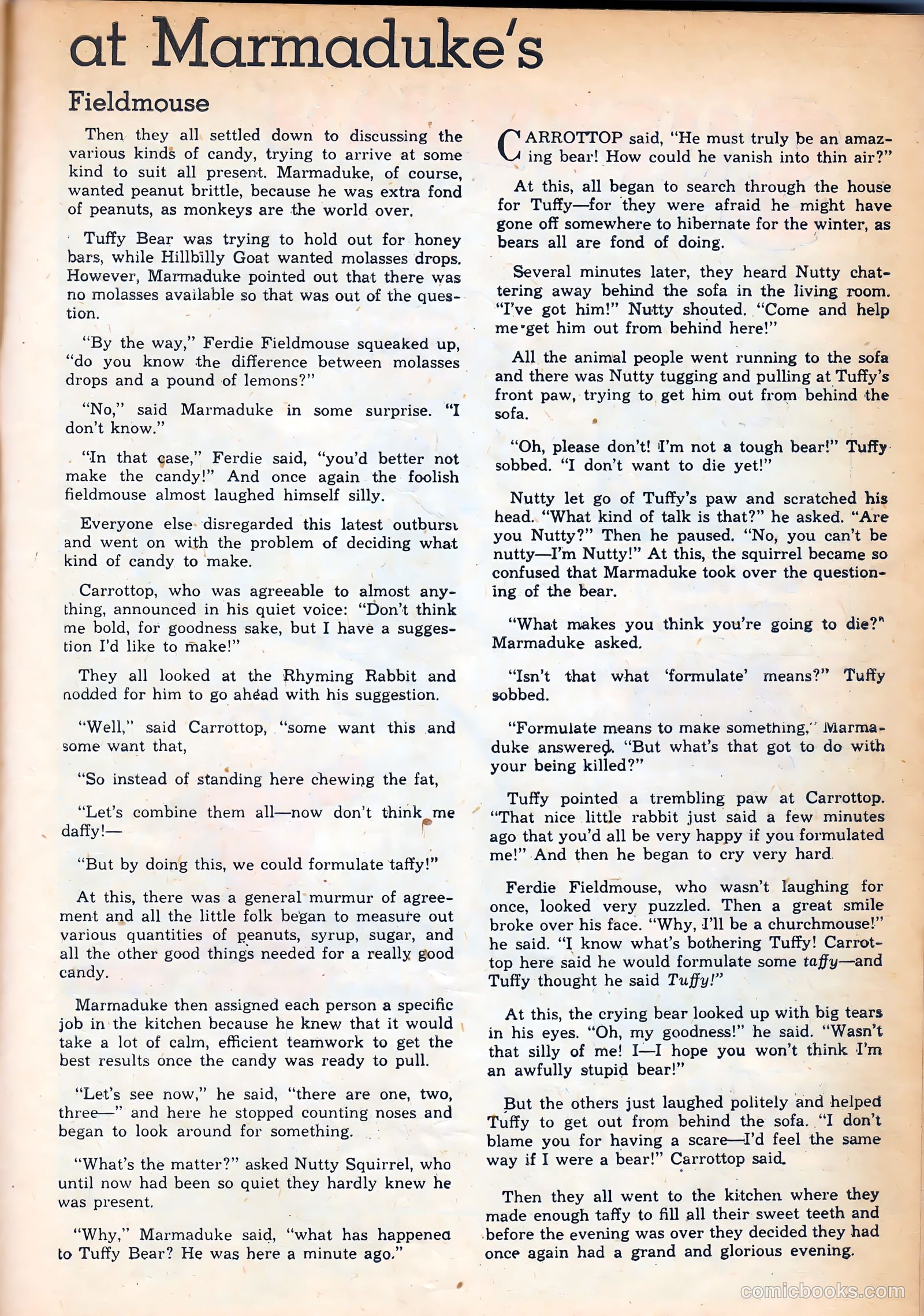 Monkeyshines Comics #3 (1945) — page 41 of 52