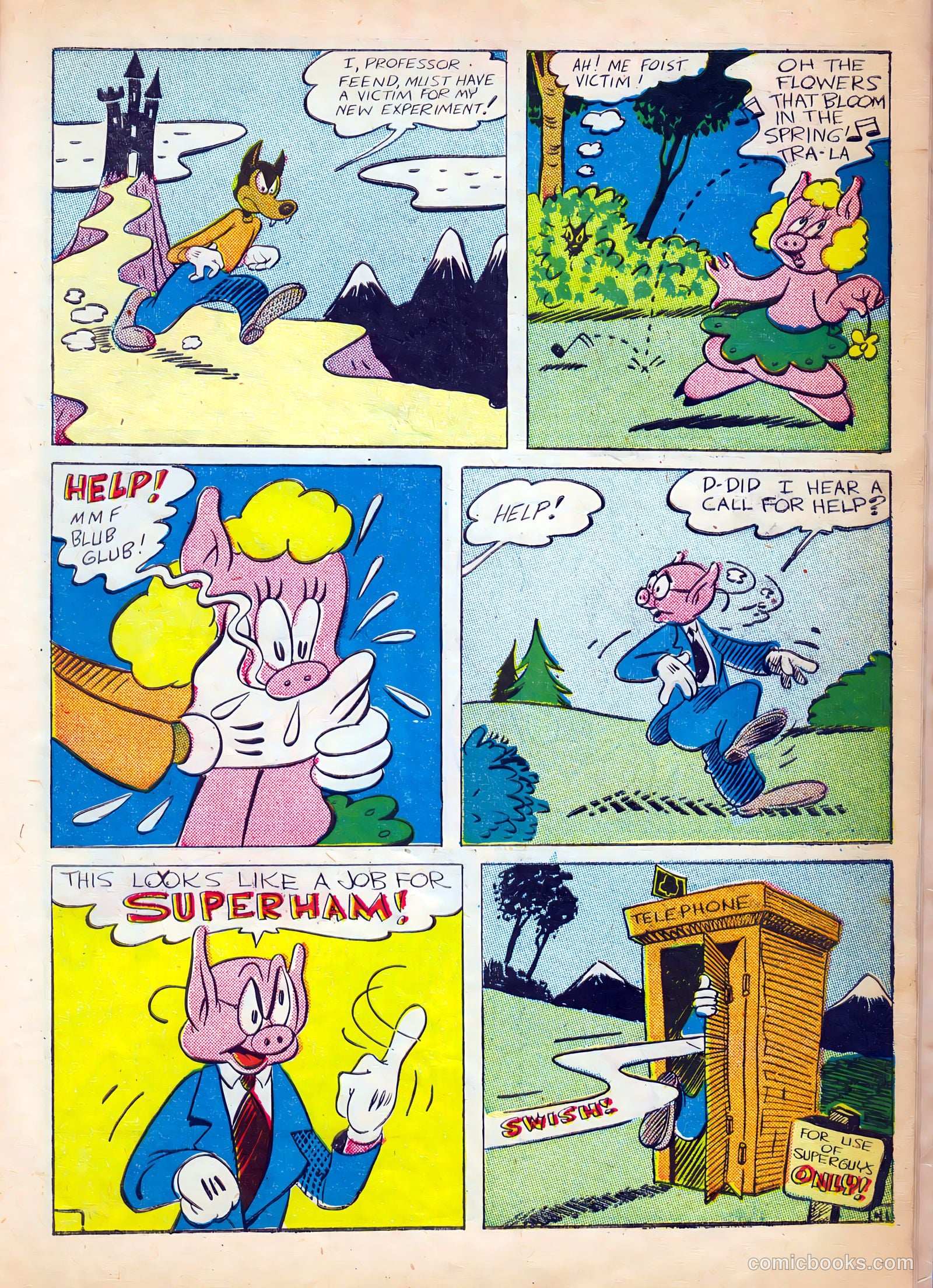 Monkeyshines Comics #3 (1945) — page 43 of 52