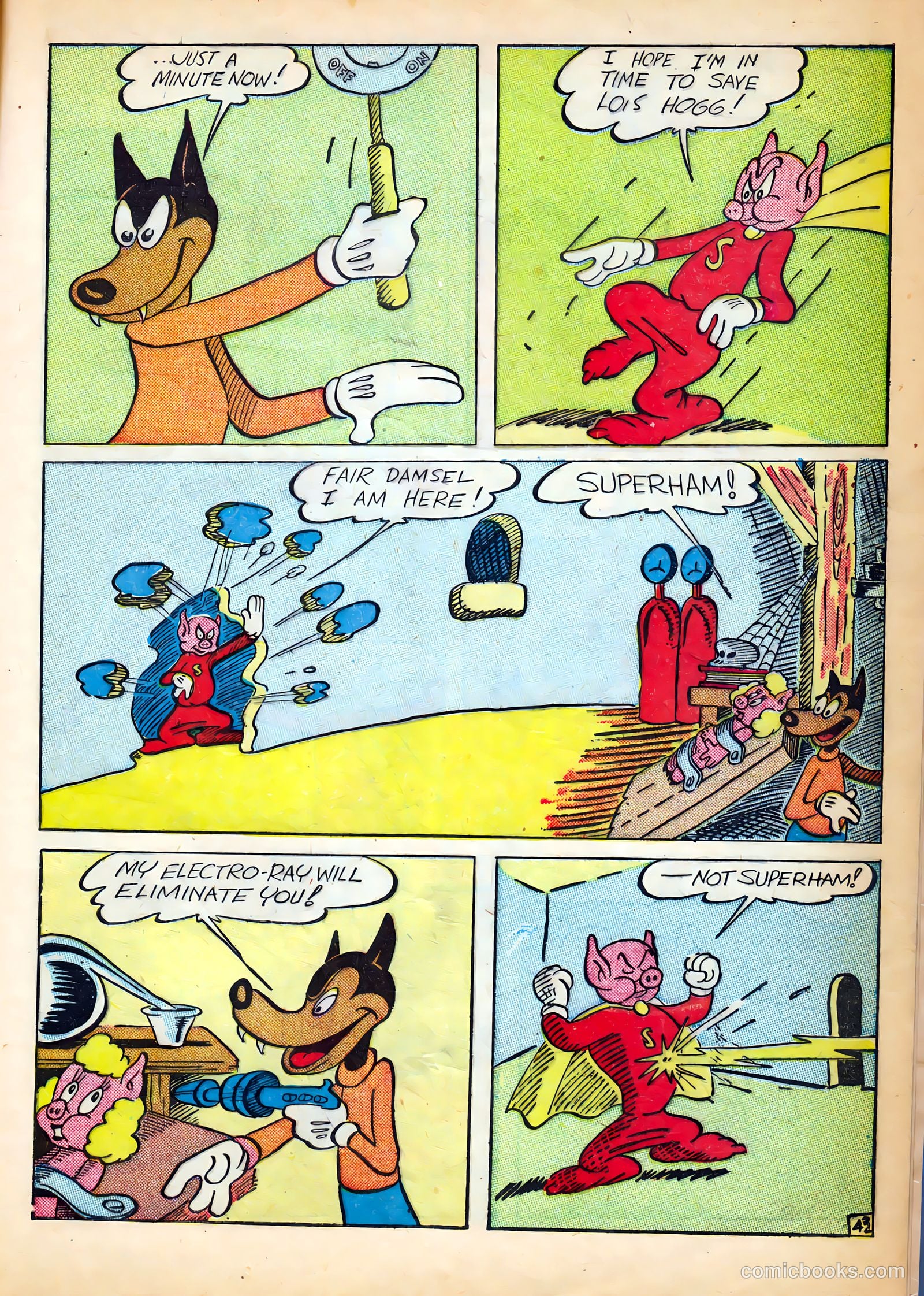 Monkeyshines Comics #3 (1945) — page 45 of 52