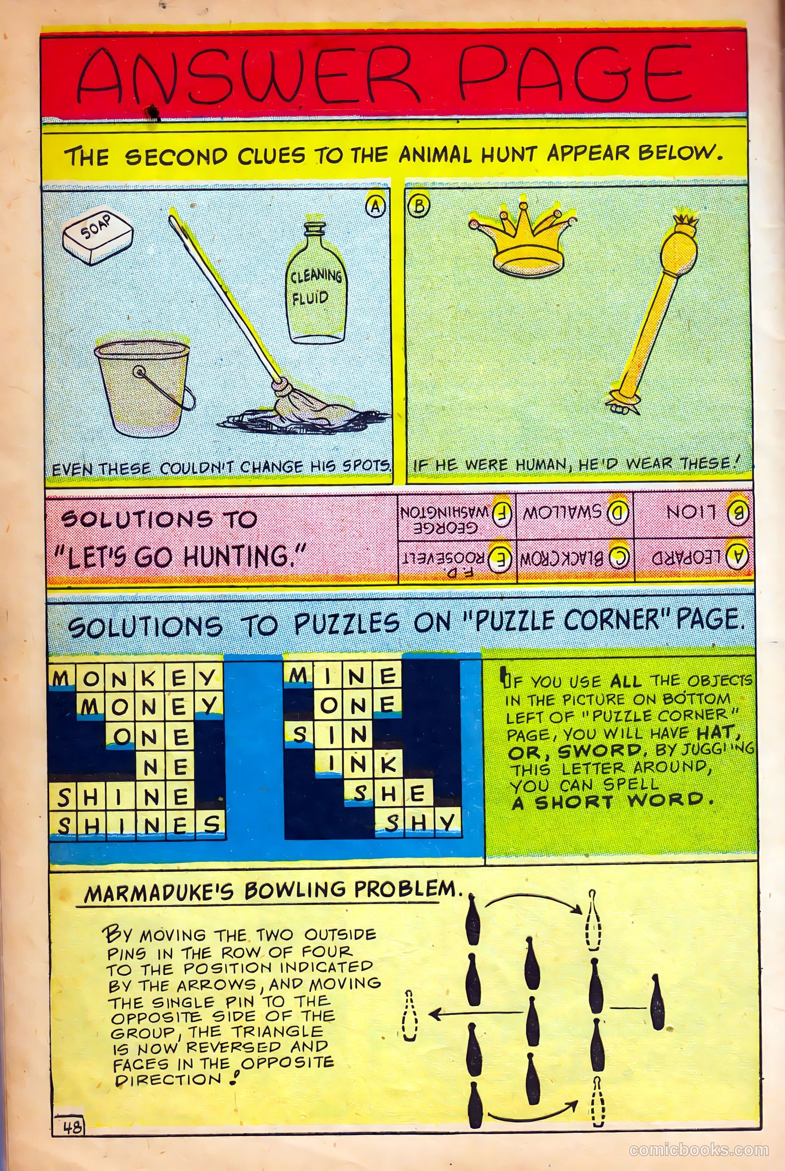 Monkeyshines Comics #3 (1945) — page 50 of 52