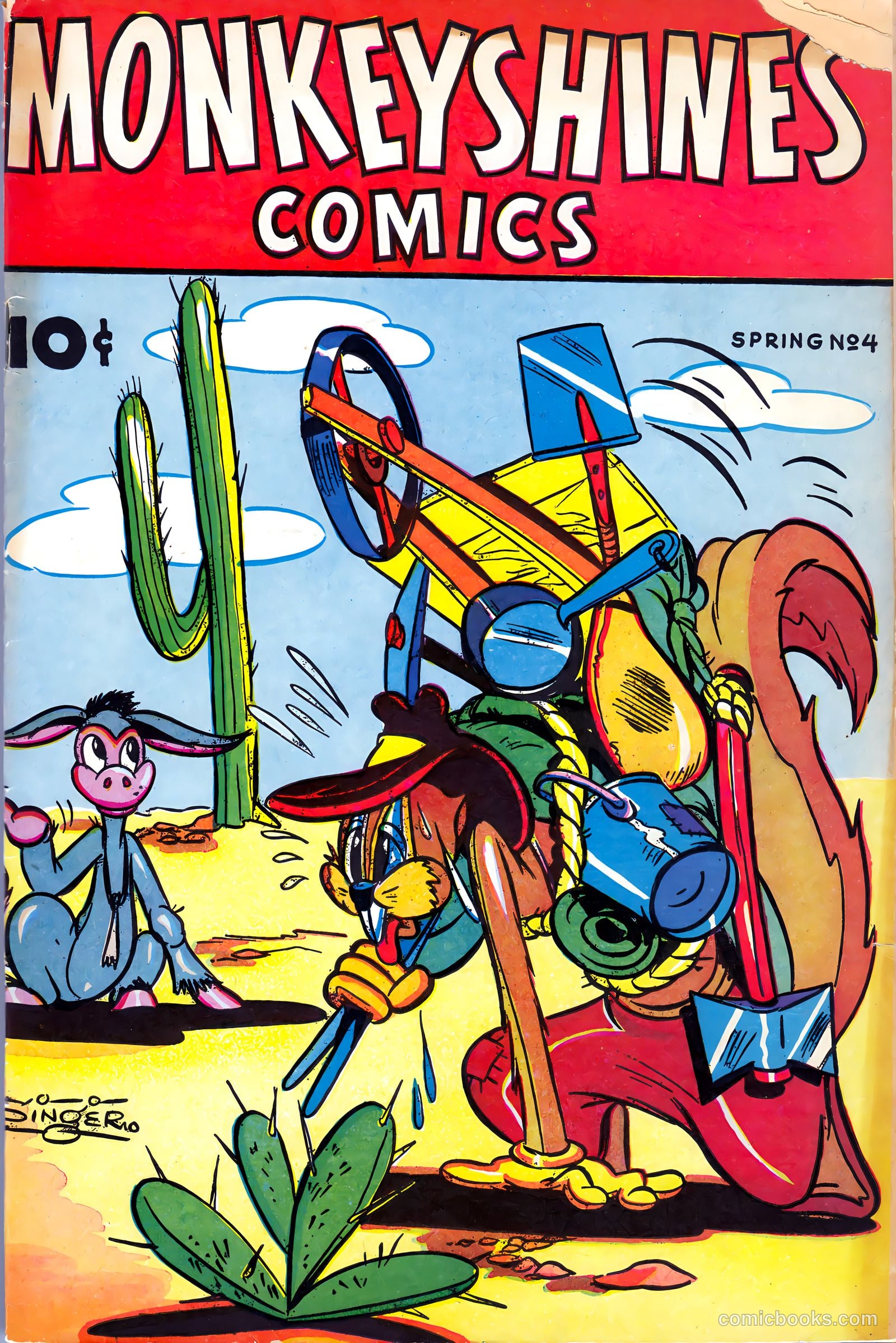 Monkeyshines Comics #4
