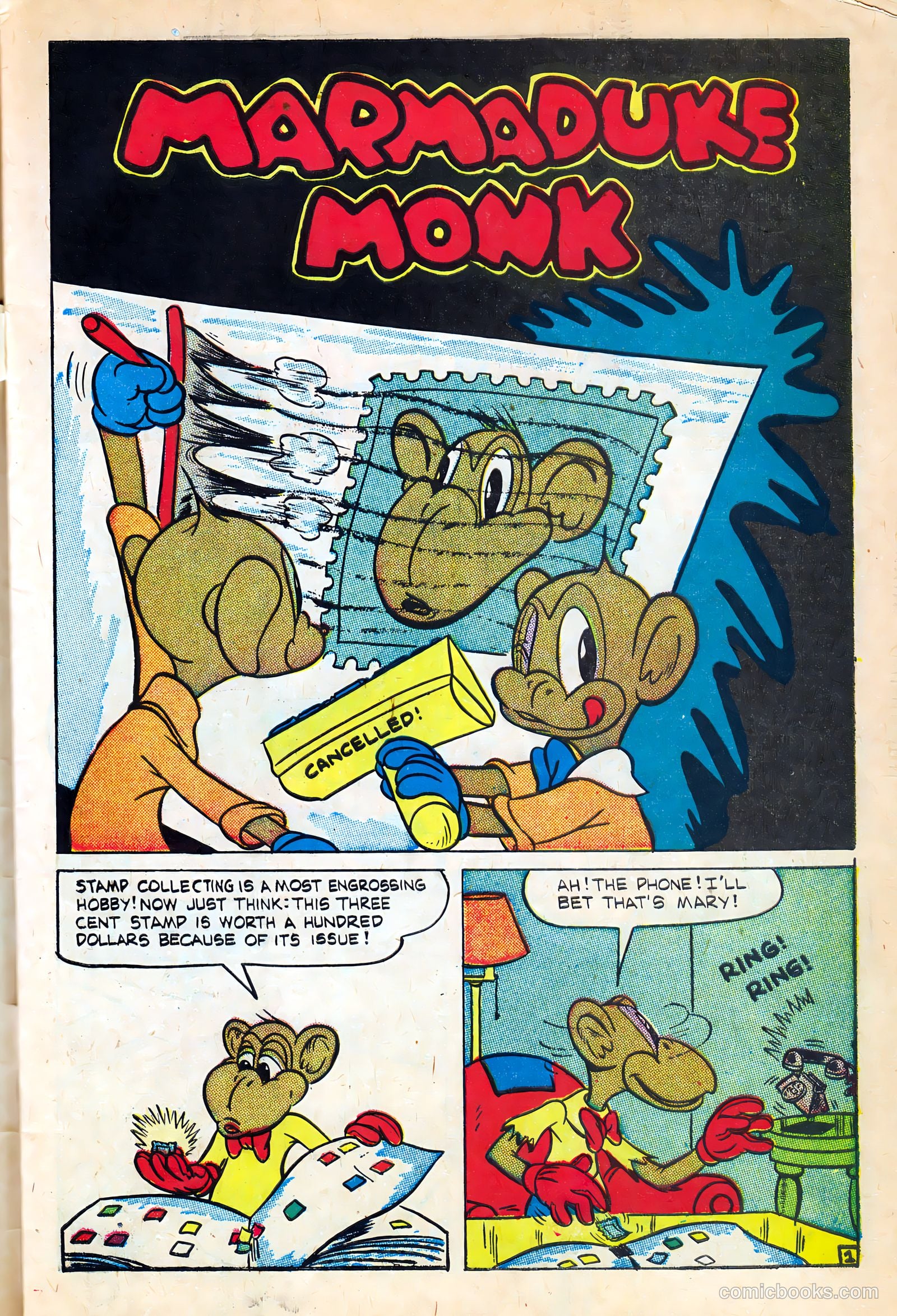 Monkeyshines Comics #4 (1945) — page 3 of 36