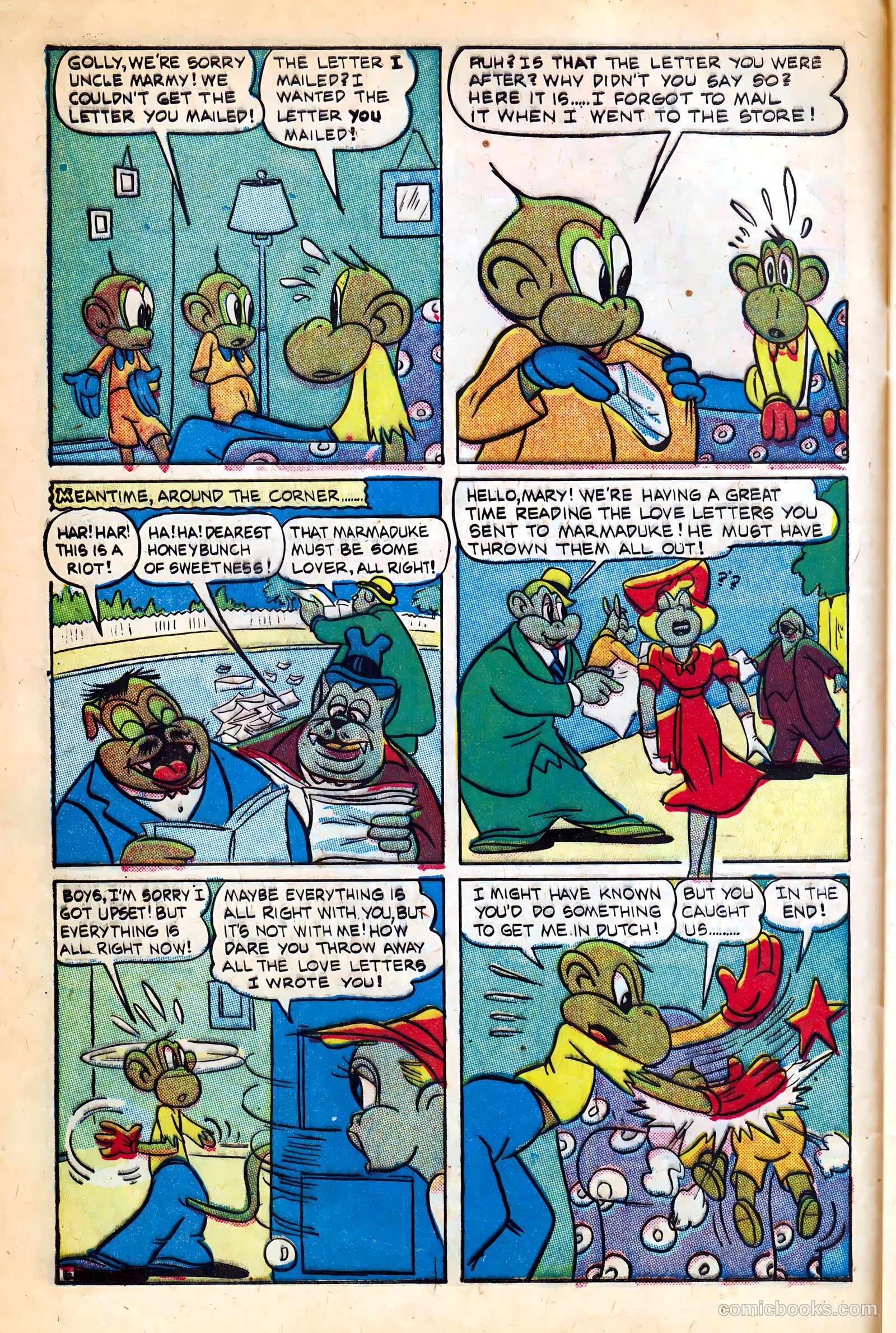 Monkeyshines Comics #4 (1945) — page 8 of 36