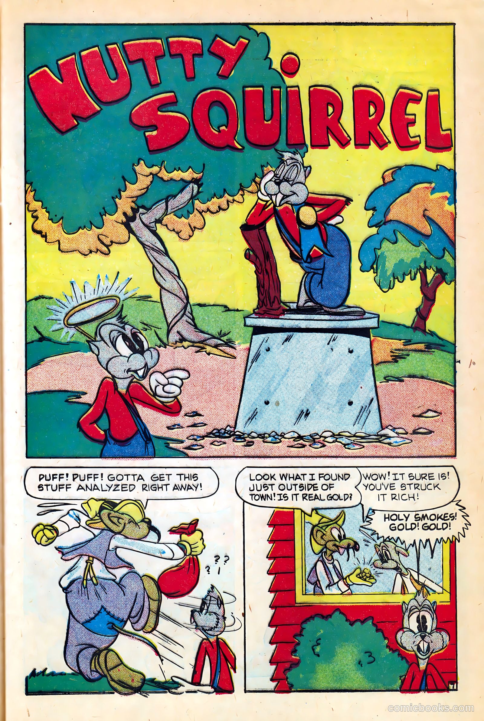 Monkeyshines Comics #4 (1945) — page 9 of 36