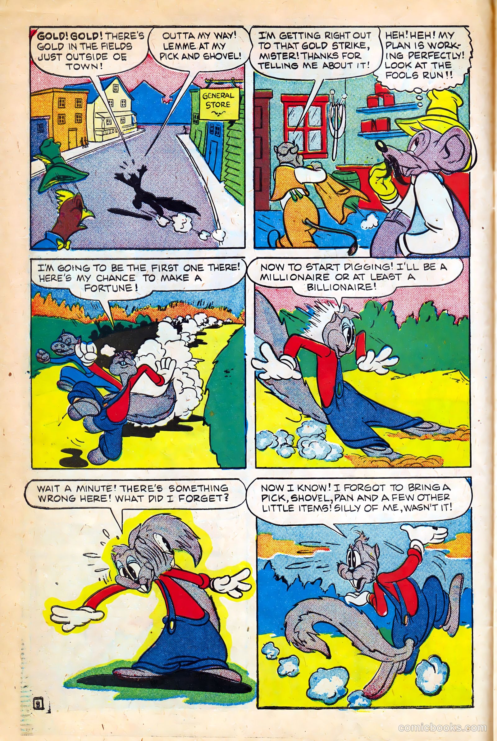 Monkeyshines Comics #4 (1945) — page 10 of 36