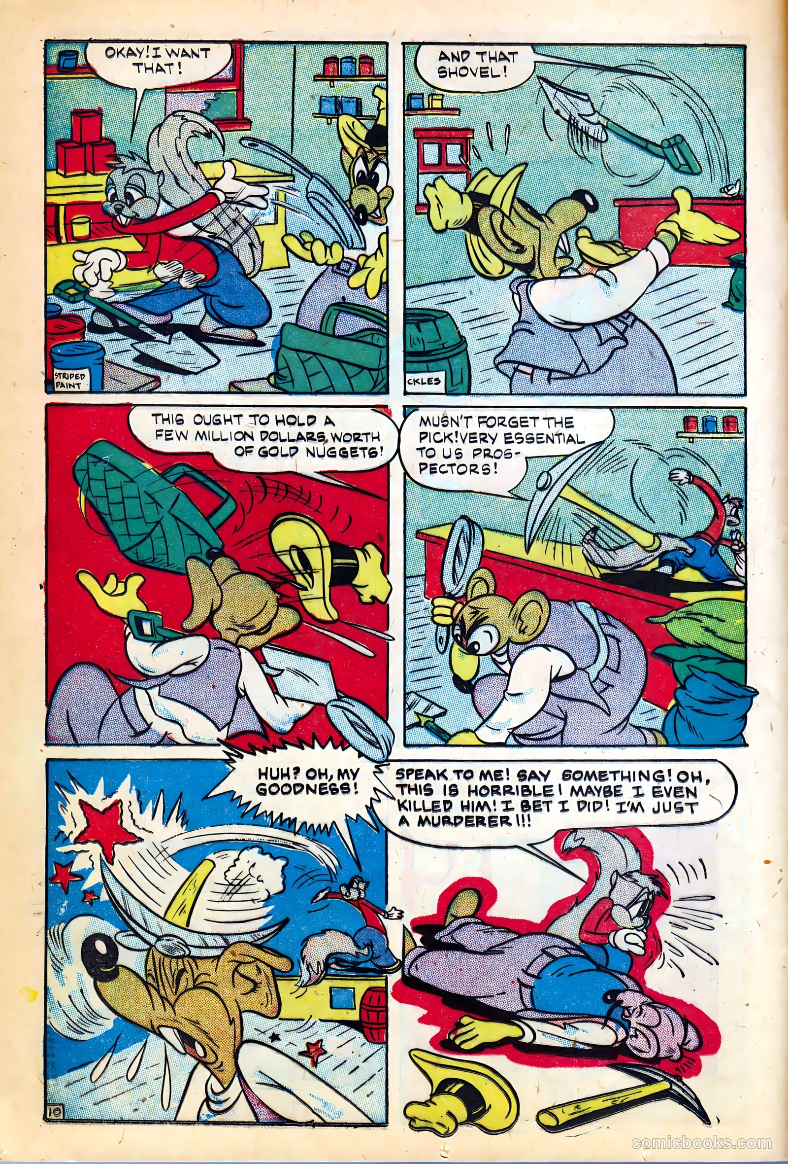 Monkeyshines Comics #4 (1945) — page 12 of 36