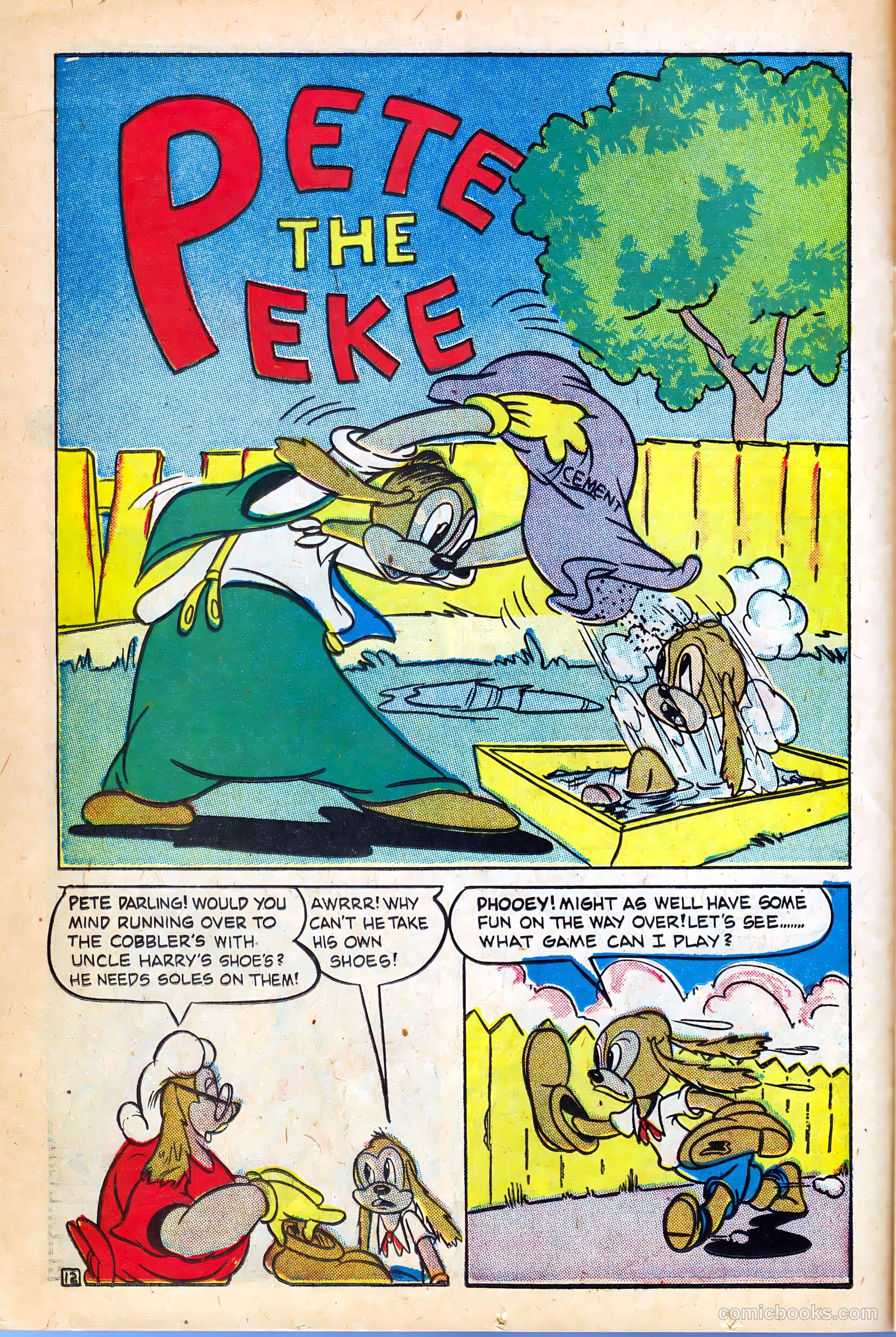 Monkeyshines Comics #4 (1945) — page 14 of 36