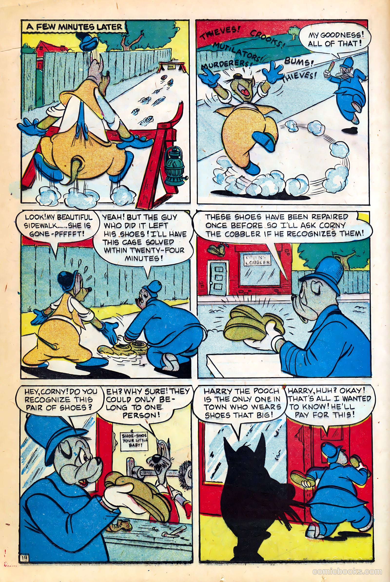 Monkeyshines Comics #4 (1945) — page 16 of 36