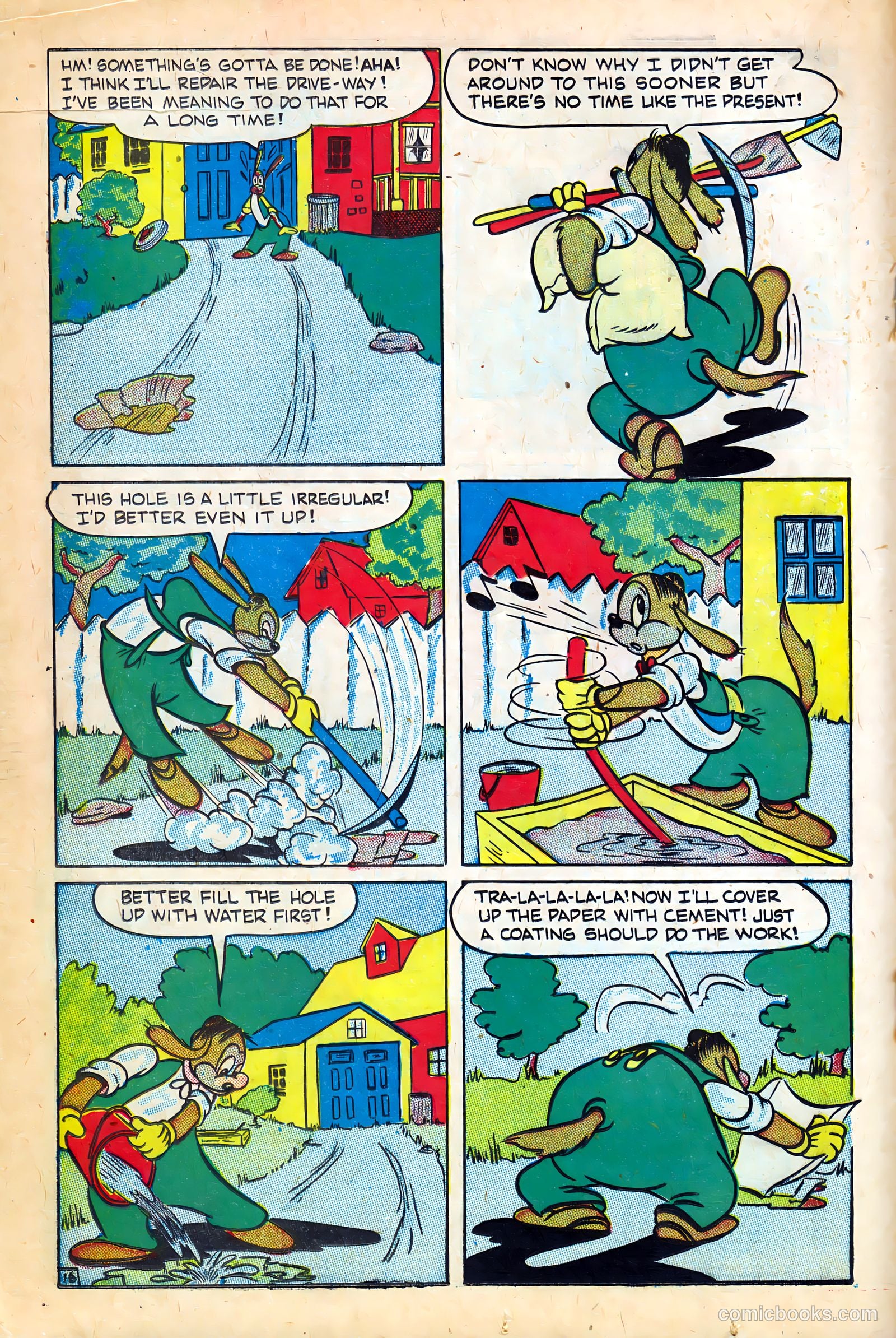 Monkeyshines Comics #4 (1945) — page 18 of 36