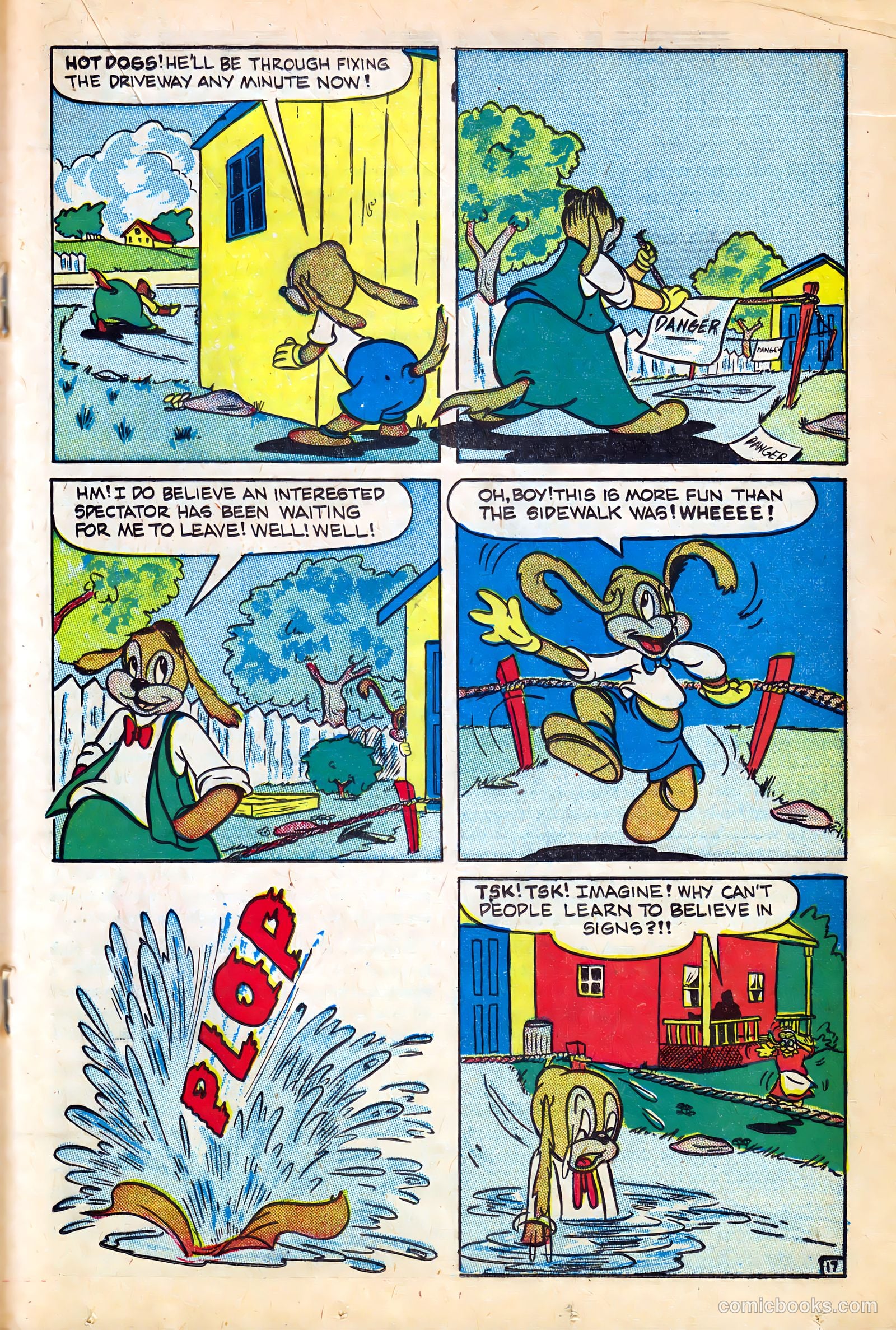 Monkeyshines Comics #4 (1945) — page 19 of 36
