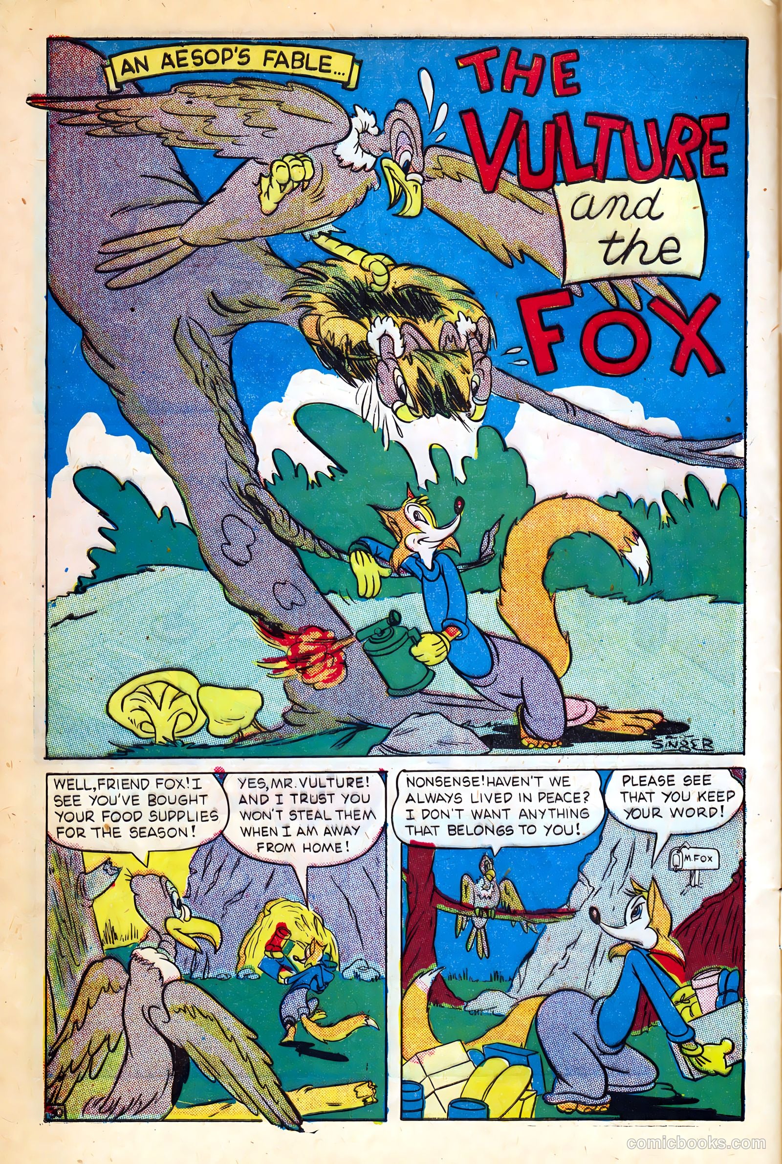 Monkeyshines Comics #4 (1945) — page 32 of 36