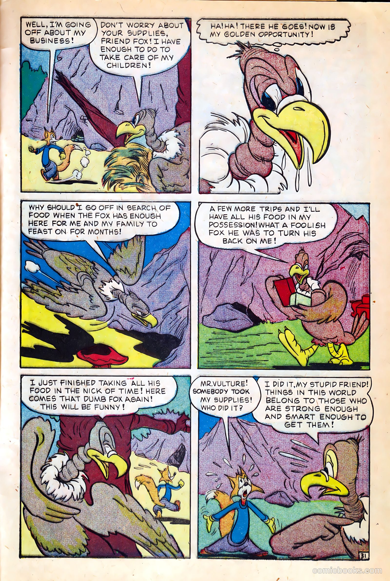 Monkeyshines Comics #4 (1945) — page 33 of 36