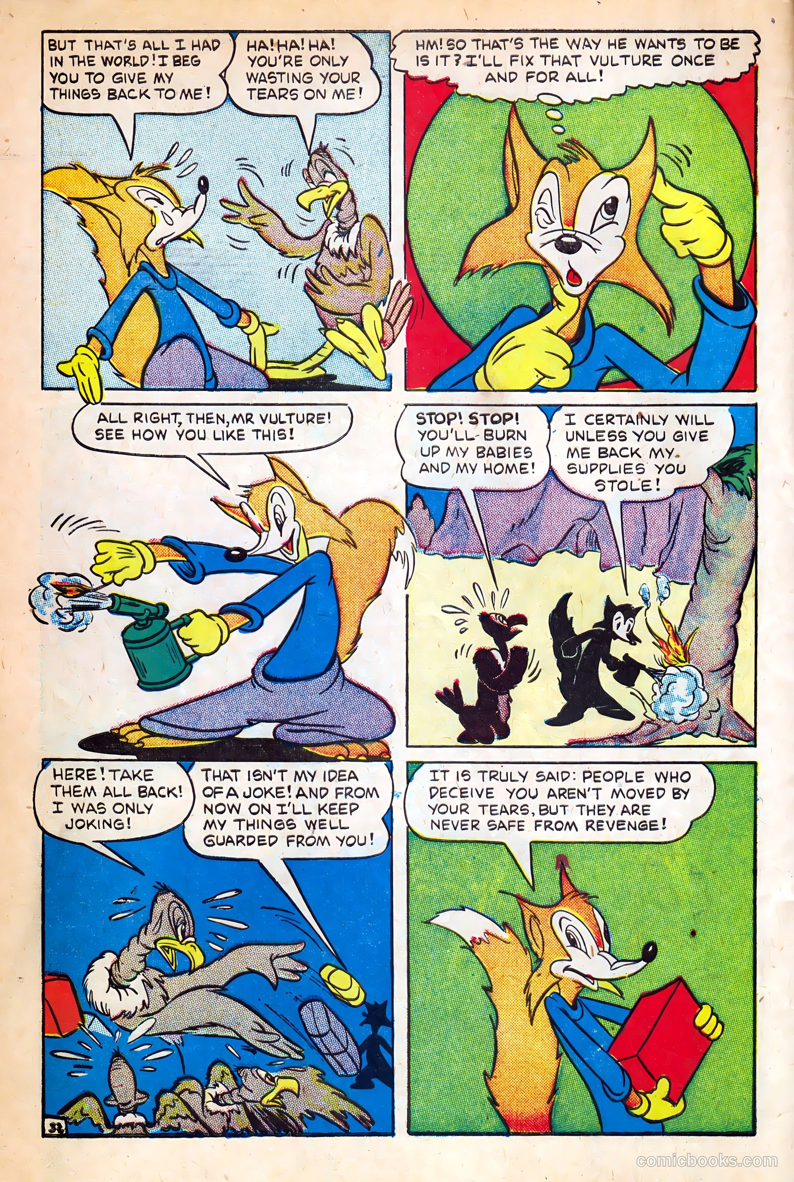 Monkeyshines Comics #4 (1945) — page 34 of 36